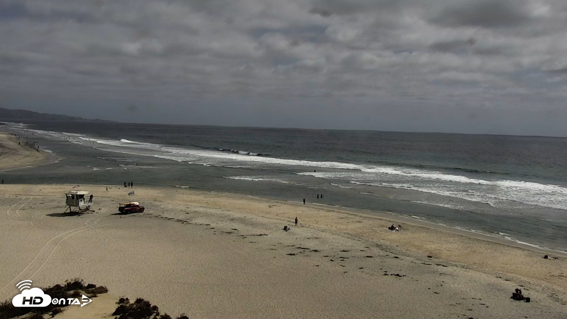 Snapshot of Del Mar Beach North Live Webcam taken Jun 29, 2026, 3:38pm PDT