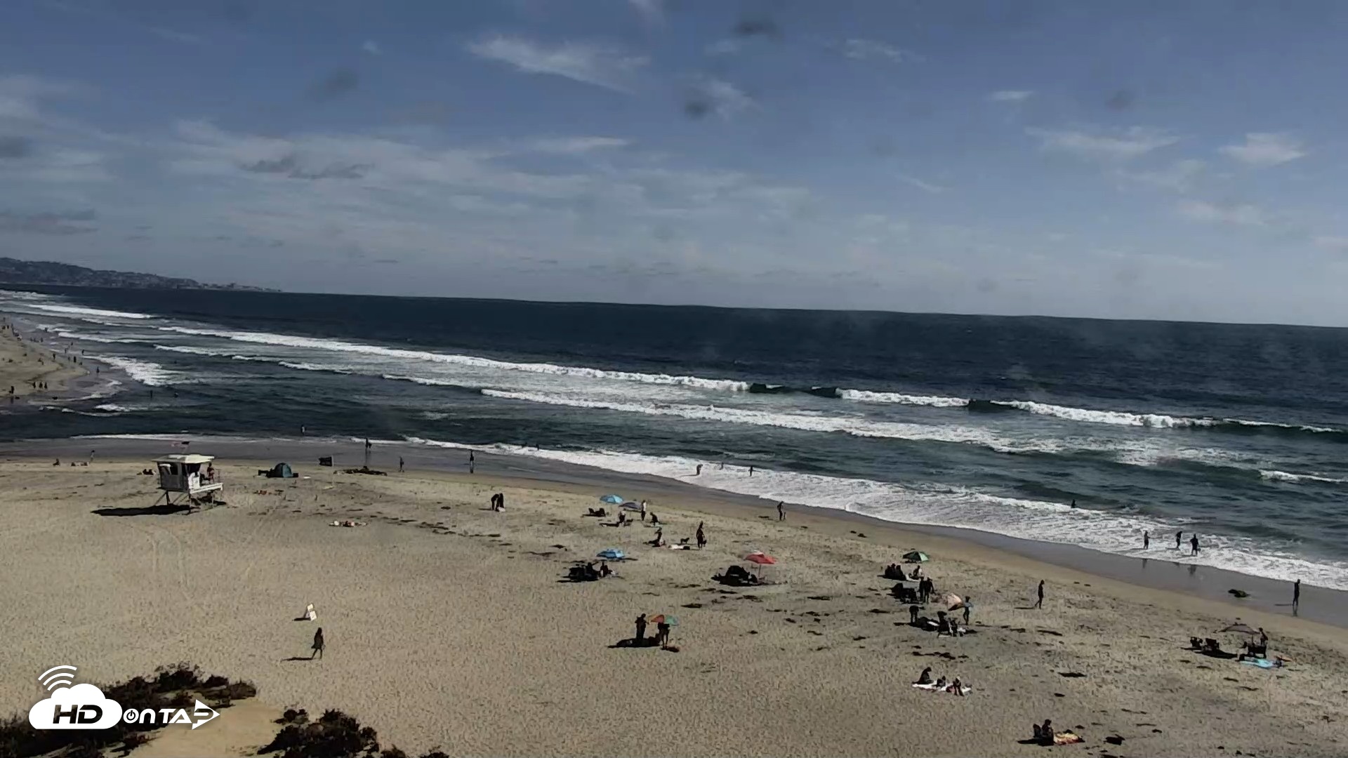 Snapshot of Del Mar Beach North Live Webcam taken Jun 21, 2026, 4:27pm PDT