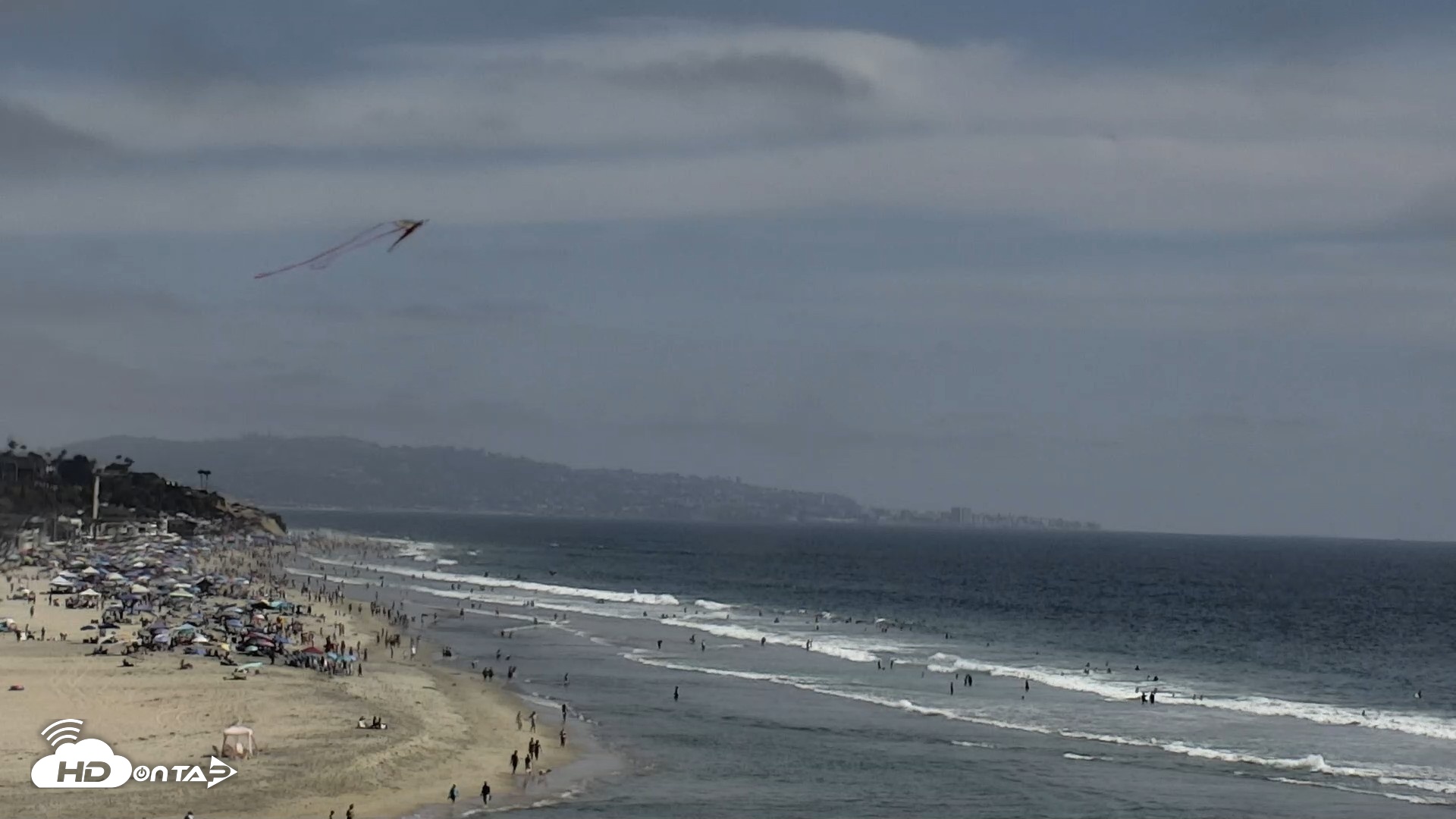 Snapshot of Del Mar Beach North Live Webcam taken Jul 4, 2026, 4:03pm PDT