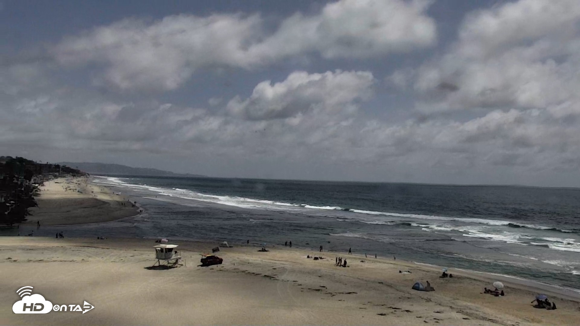 Snapshot of Del Mar Beach North Live Webcam taken Jun 30, 2026, 2:30pm PDT
