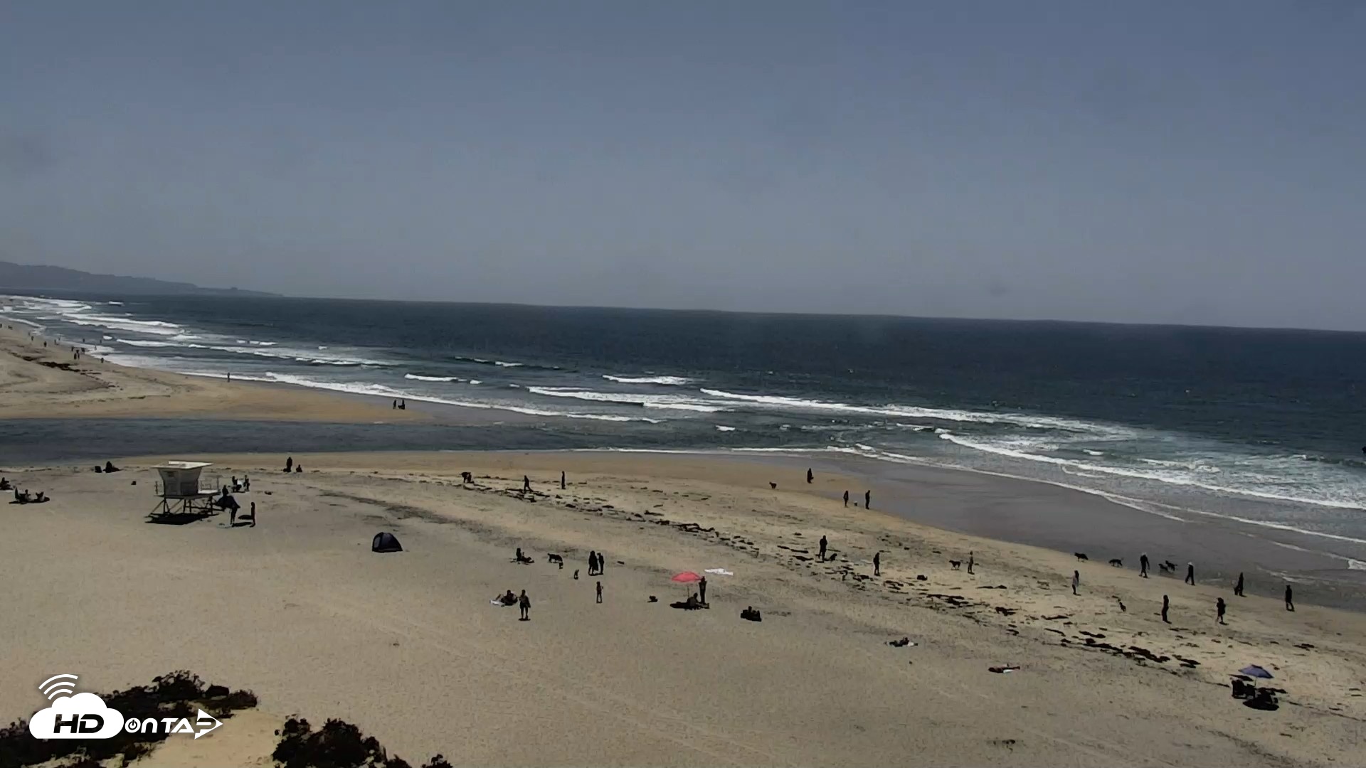 Snapshot of Del Mar Beach North Live Webcam taken Apr 17, 2026, 1:07pm PDT