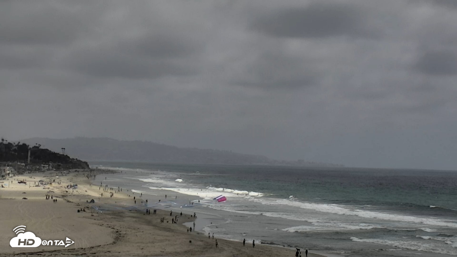 Snapshot of Del Mar Beach North Live Webcam taken May 16, 2026, 3:05pm PDT