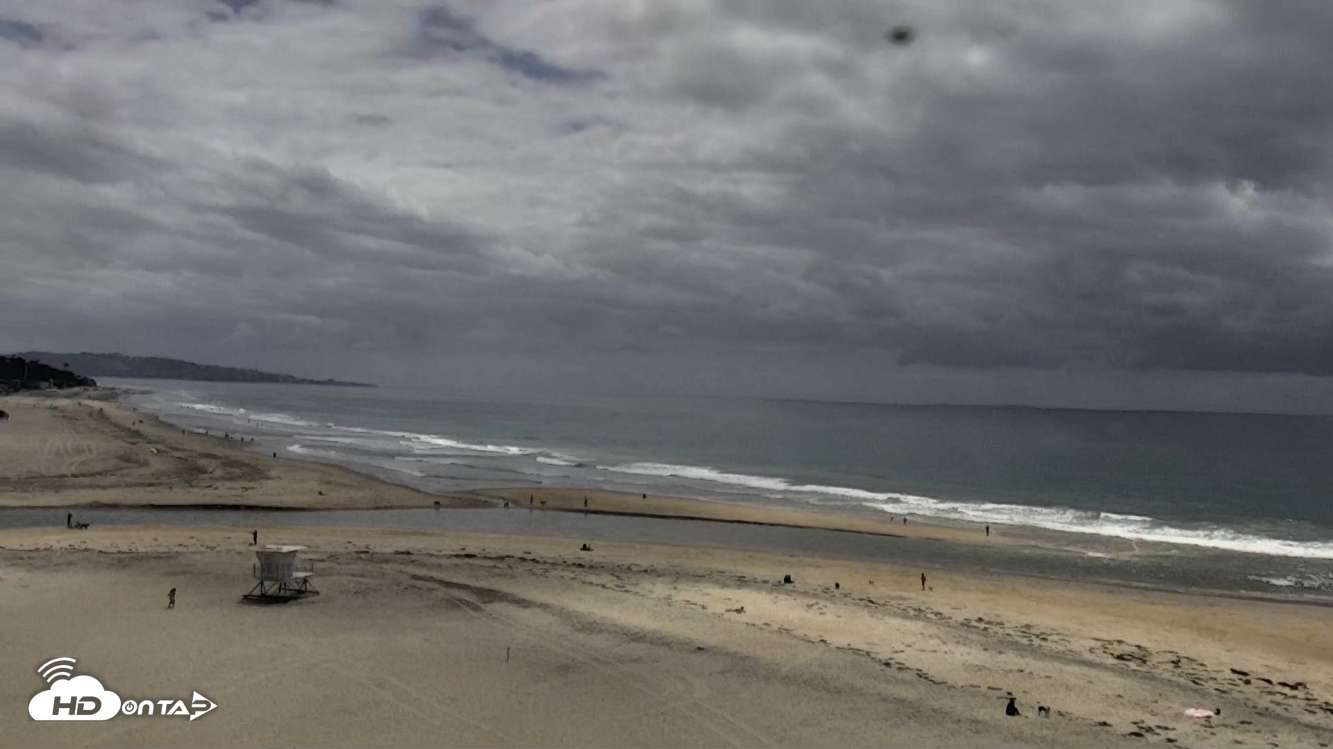 Snapshot of Del Mar Beach North Live Webcam taken Apr 27, 2026, 1:40pm PDT