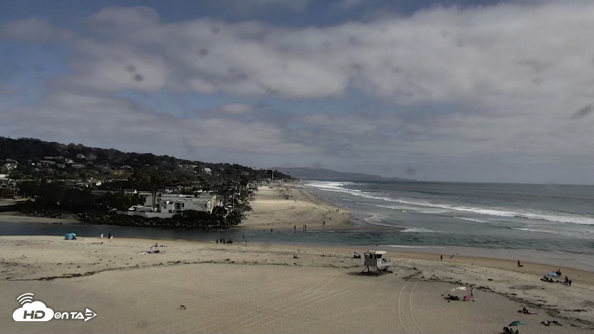 Snapshot of Del Mar Beach North Live Webcam taken Jun 17, 2026, 3:36pm PDT