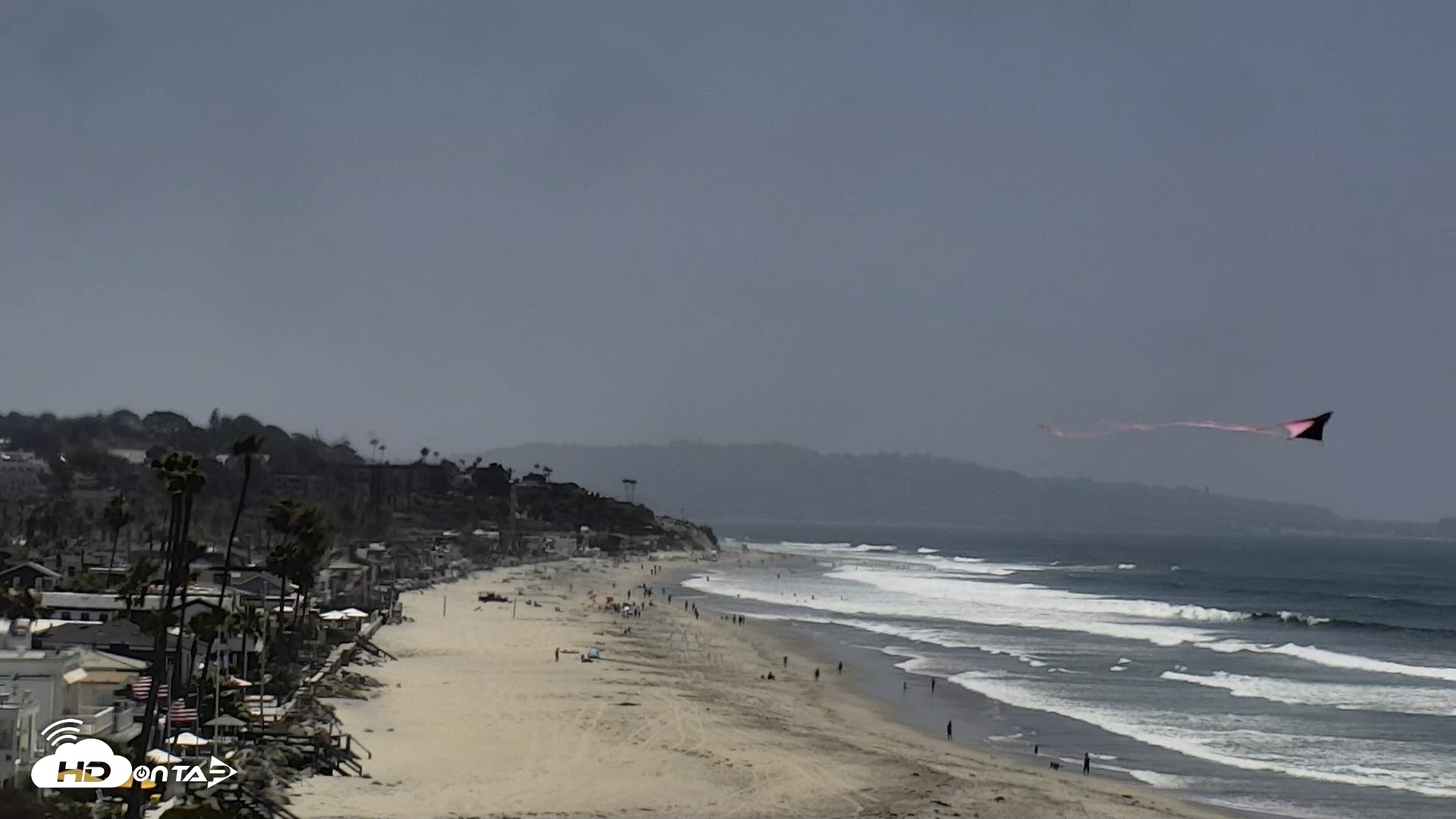 Snapshot of Del Mar Beach North Live Webcam taken Jun 2, 2026, 12:55pm PDT