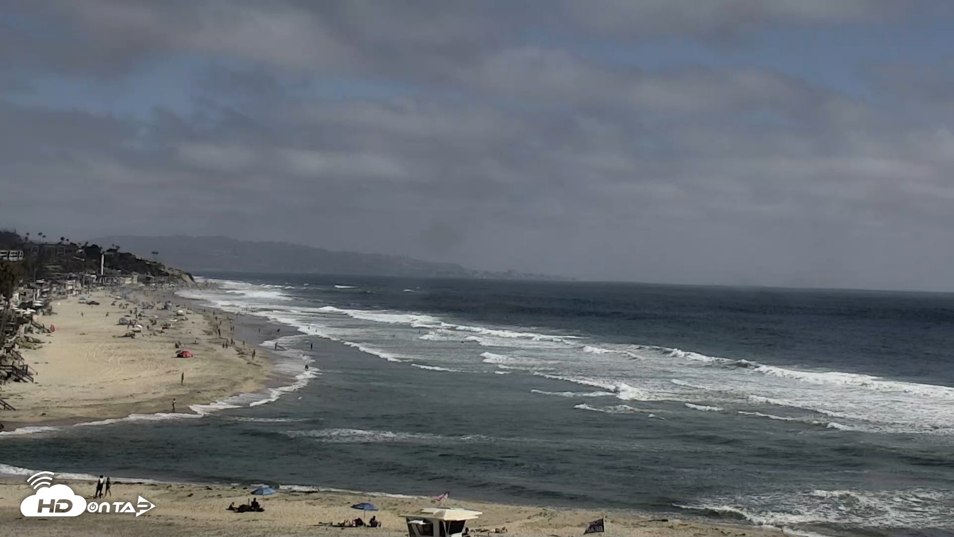 Snapshot of Del Mar Beach North Live Webcam taken Jul 7, 2026, 4:22pm PDT