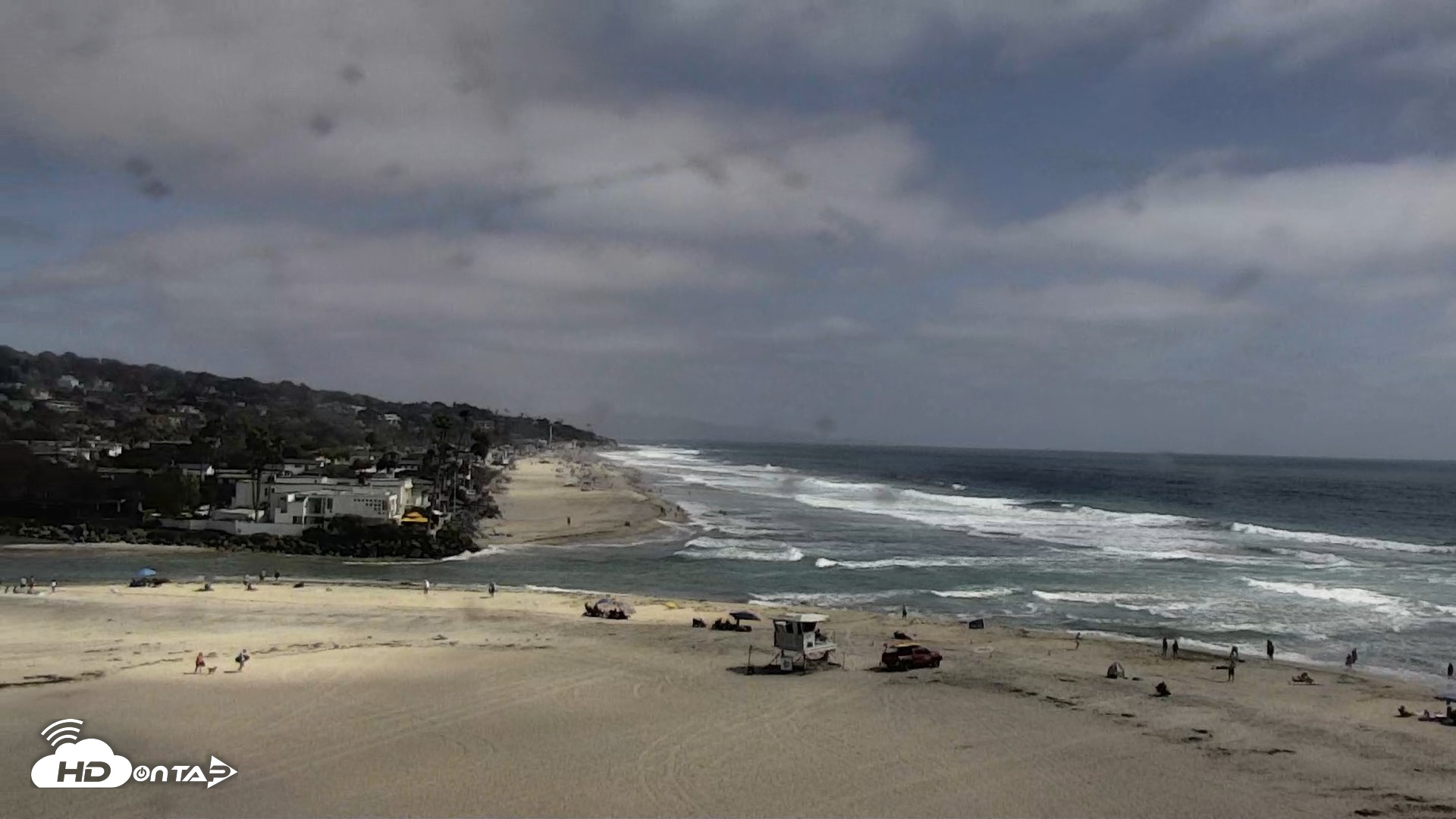 Snapshot of Del Mar Beach North Live Webcam taken Jul 8, 2026, 3:46pm PDT