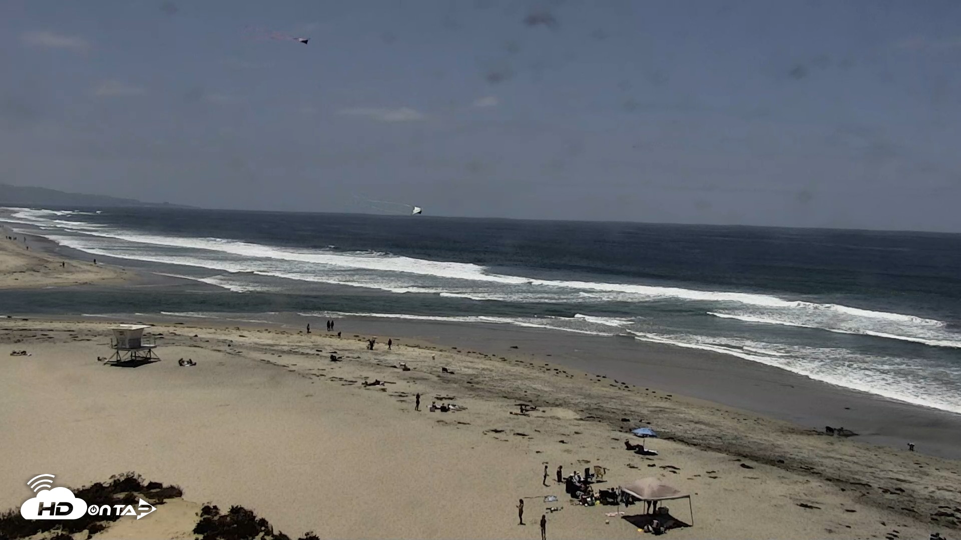 Snapshot of Del Mar Beach North Live Webcam taken Jun 2, 2026, 12:37pm PDT