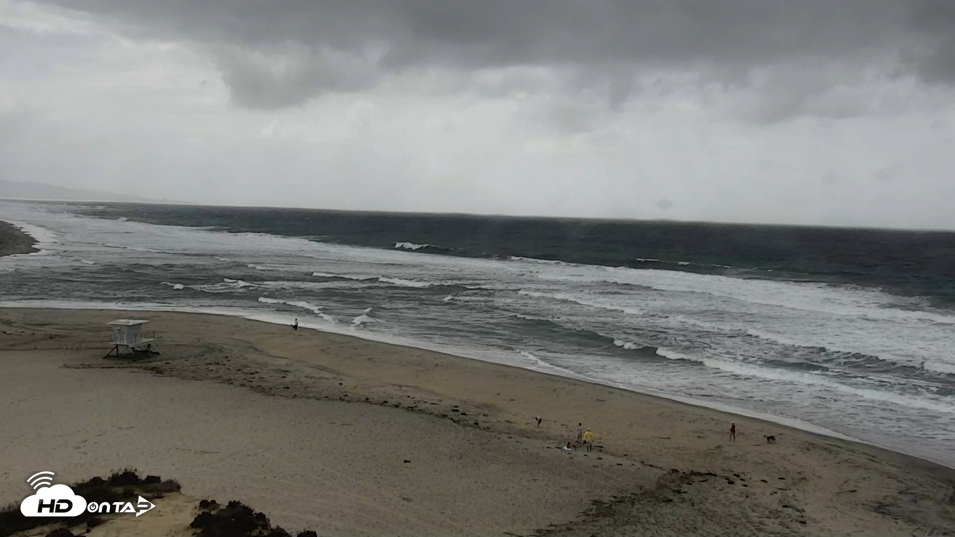 Snapshot of Del Mar Beach North Live Webcam taken Oct 11, 2026, 12:19pm PDT
