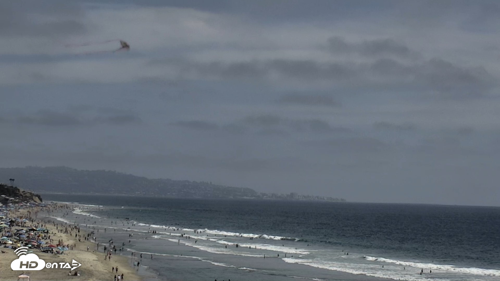Snapshot of Del Mar Beach North Live Webcam taken Jul 4, 2026, 4:11pm PDT