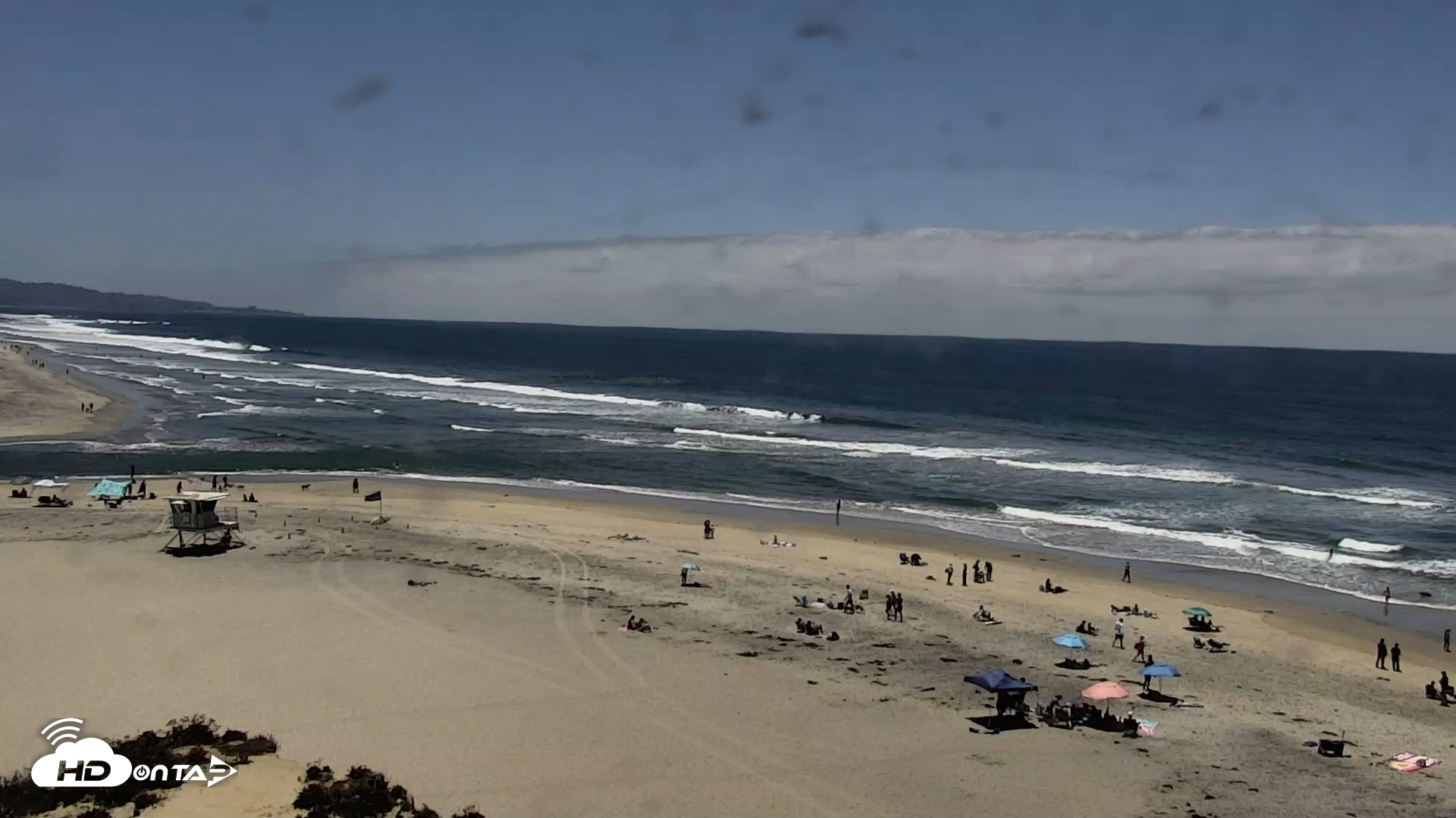 Snapshot of Del Mar Beach North Live Webcam taken Jun 20, 2026, 12:46pm PDT