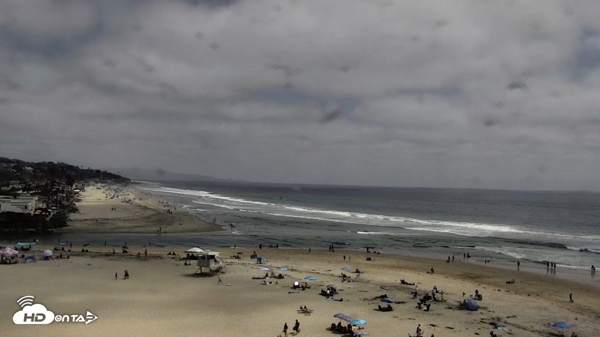 Snapshot of Del Mar Beach North Live Webcam taken Jun 14, 2026, 3:07pm PDT