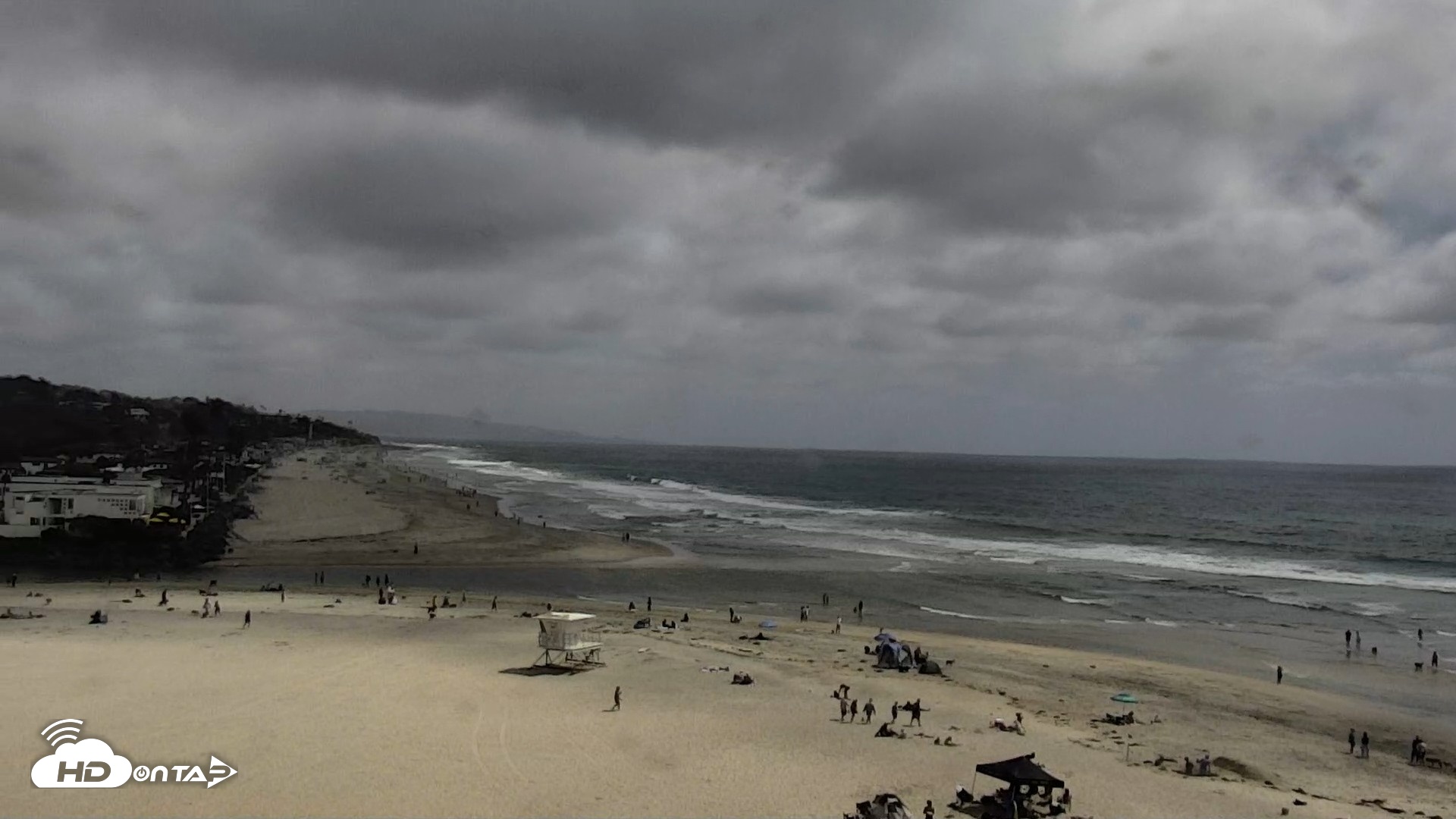 Snapshot of Del Mar Beach North Live Webcam taken May 16, 2026, 3:02pm PDT