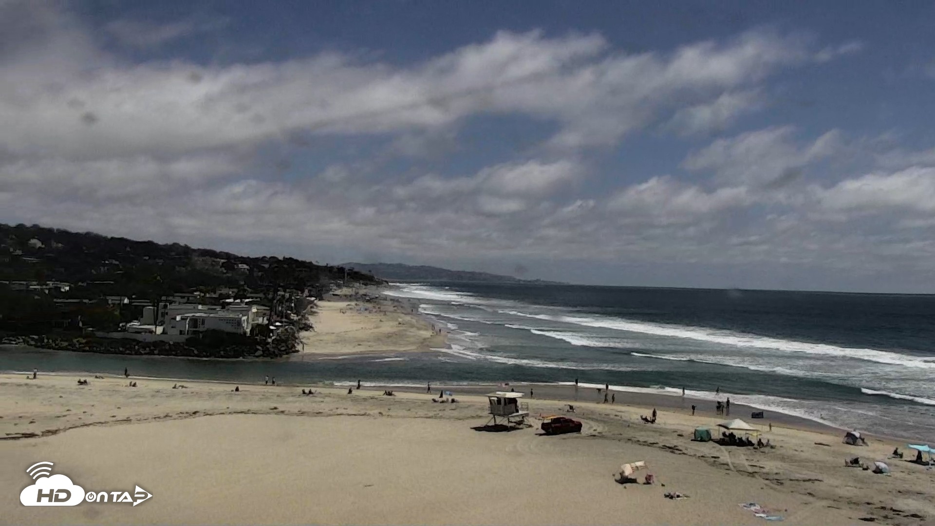 Snapshot of Del Mar Beach North Live Webcam taken Jun 19, 2026, 2:34pm PDT
