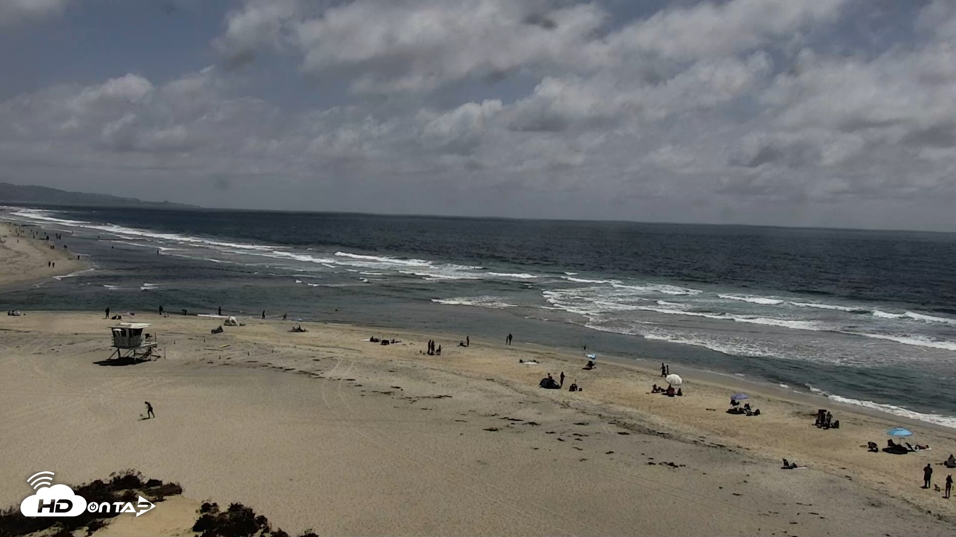 Snapshot of Del Mar Beach North Live Webcam taken Jun 30, 2026, 2:25pm PDT