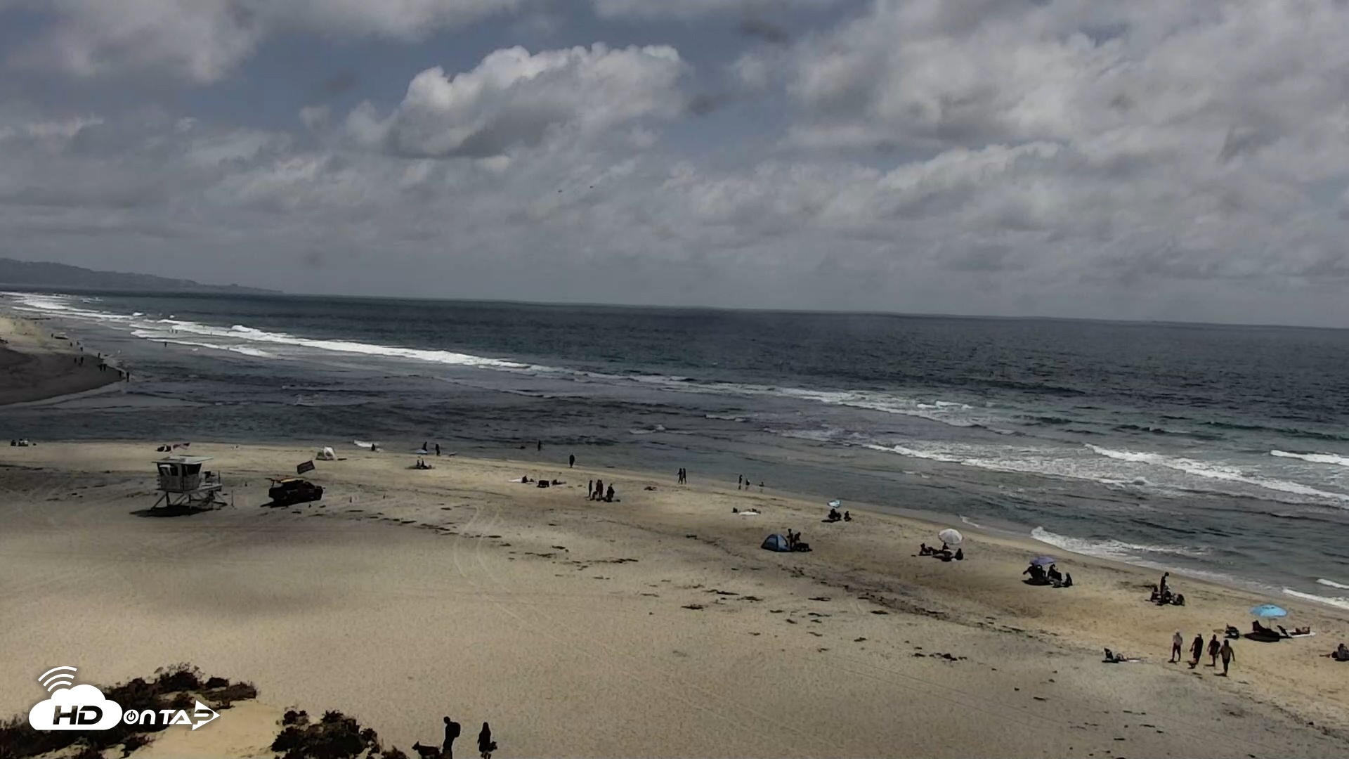 Snapshot of Del Mar Beach North Live Webcam taken Jun 30, 2026, 2:30pm PDT