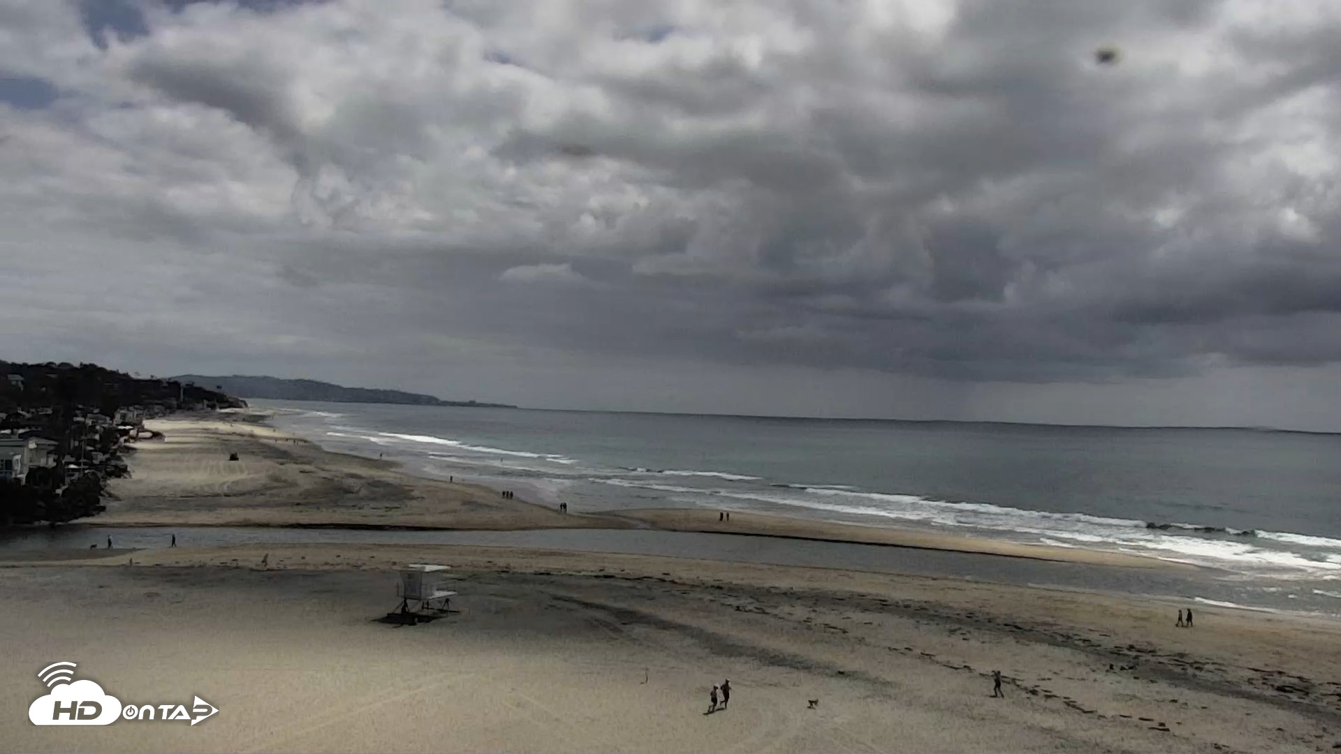 Snapshot of Del Mar Beach North Live Webcam taken Apr 27, 2026, 2:24pm PDT
