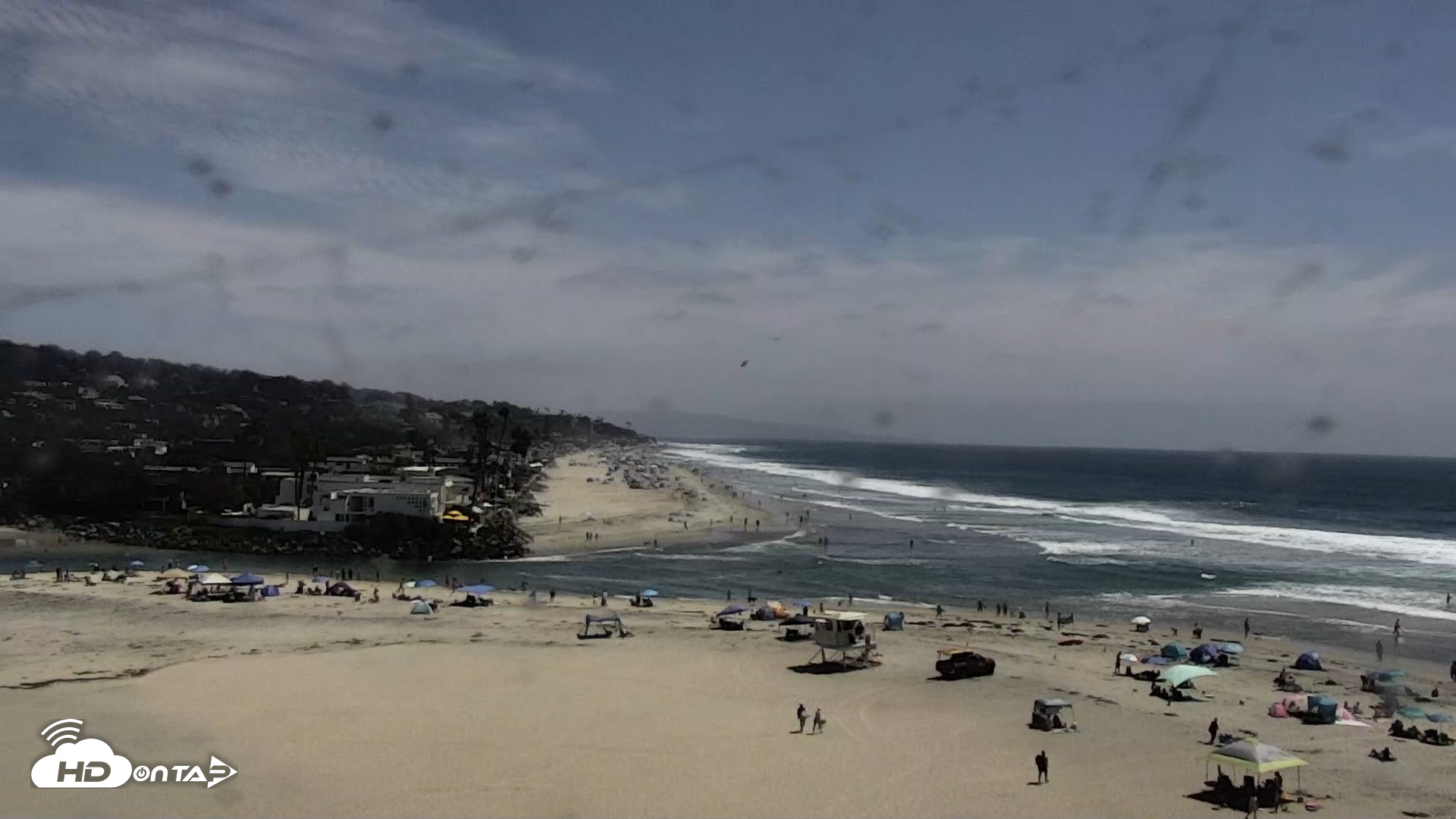 Snapshot of Del Mar Beach North Live Webcam taken Jul 25, 2026, 2:28pm PDT