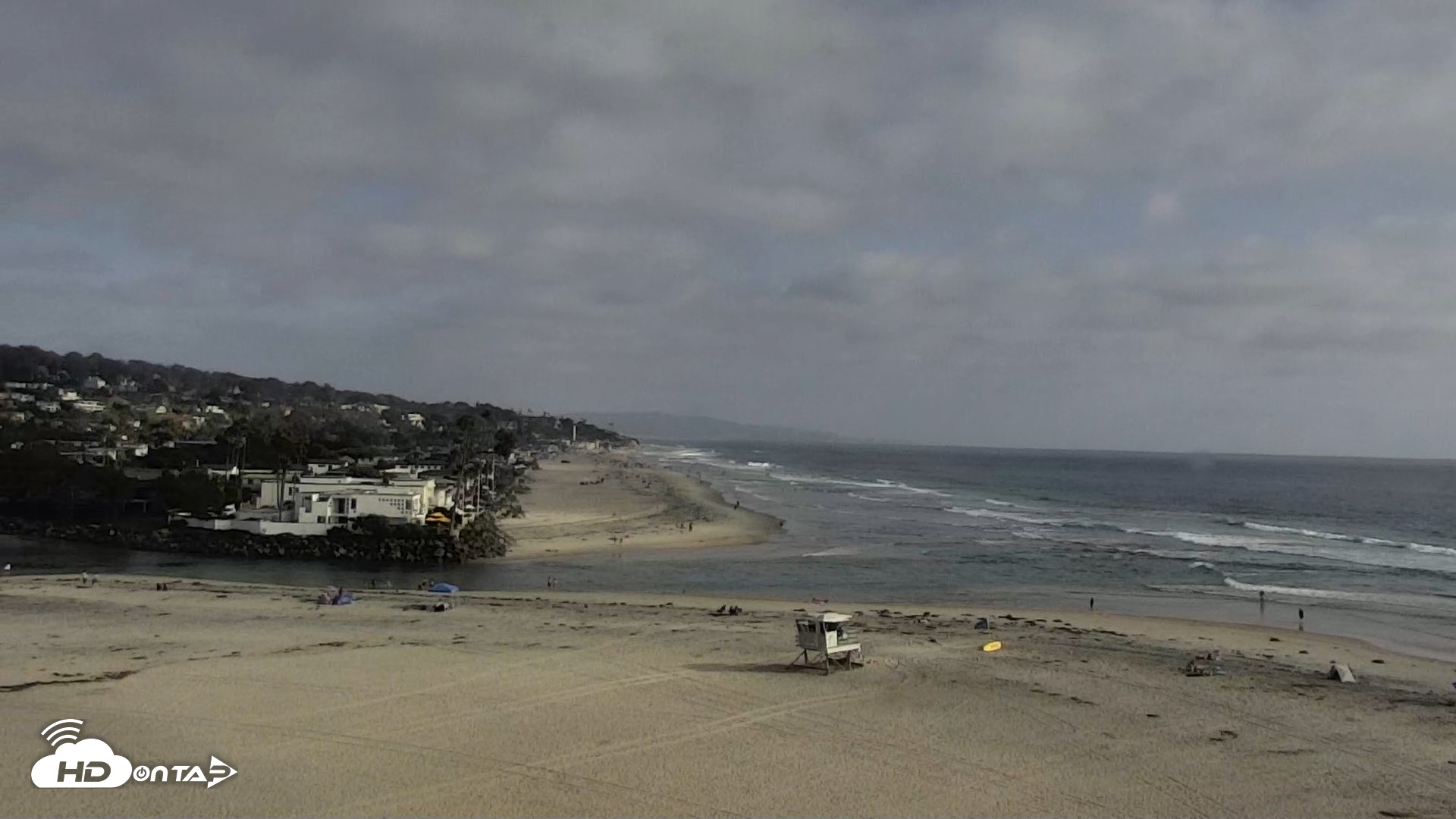 Snapshot of Del Mar Beach North Live Webcam taken Aug 4, 2026, 5:35pm PDT