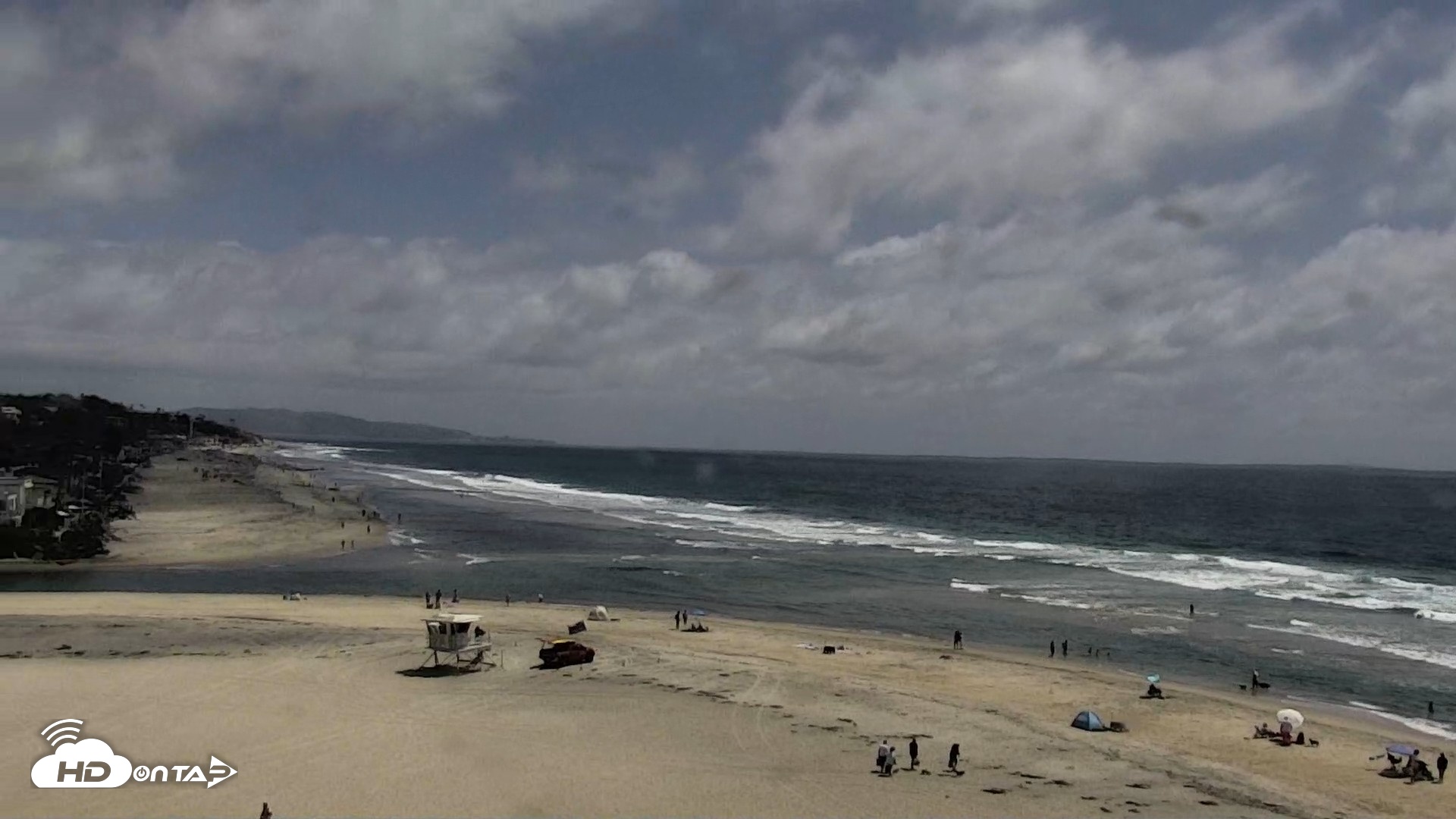 Snapshot of Del Mar Beach North Live Webcam taken Jun 30, 2026, 2:40pm PDT