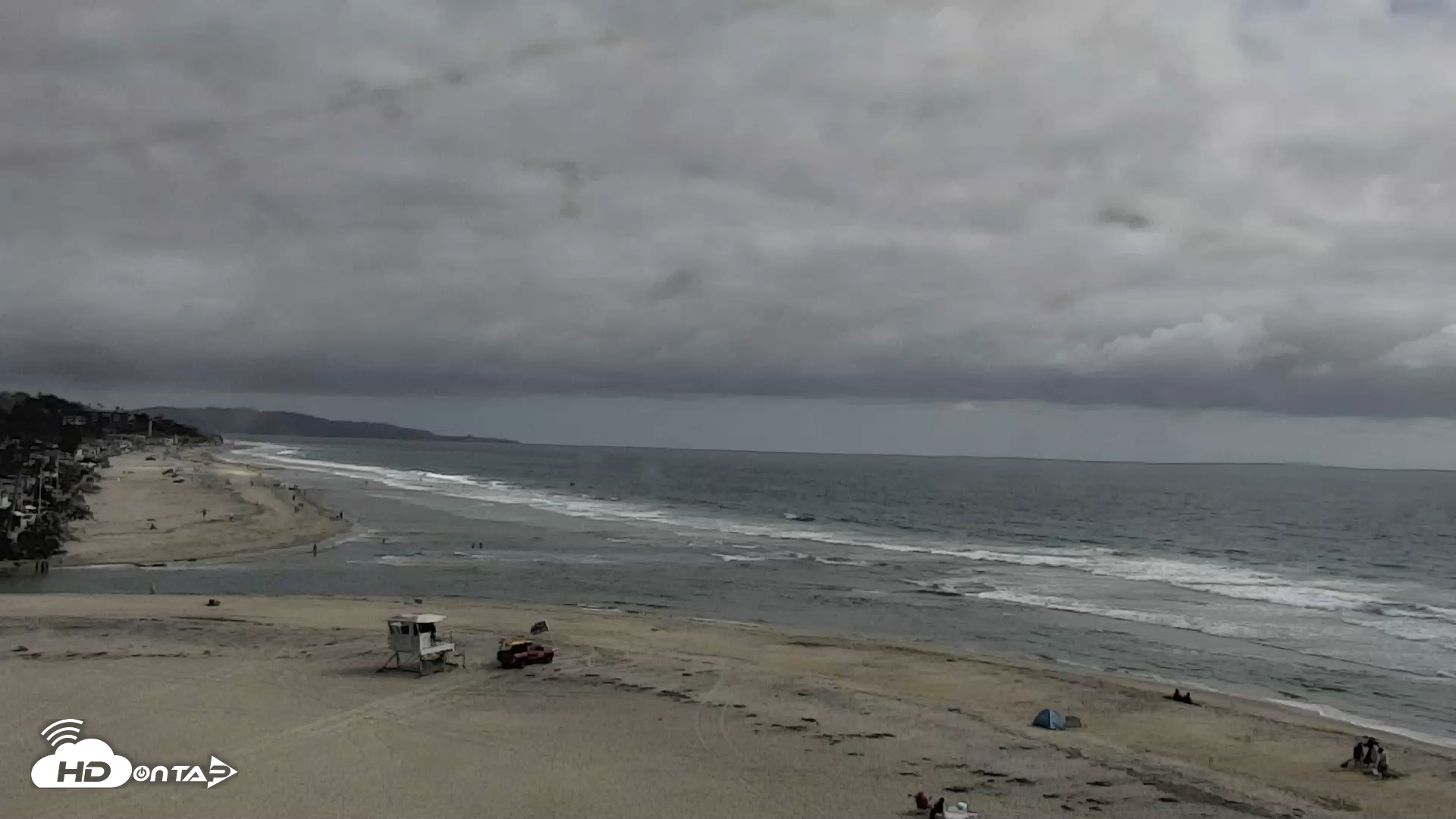 Snapshot of Del Mar Beach North Live Webcam taken Jun 30, 2026, 4:53pm PDT