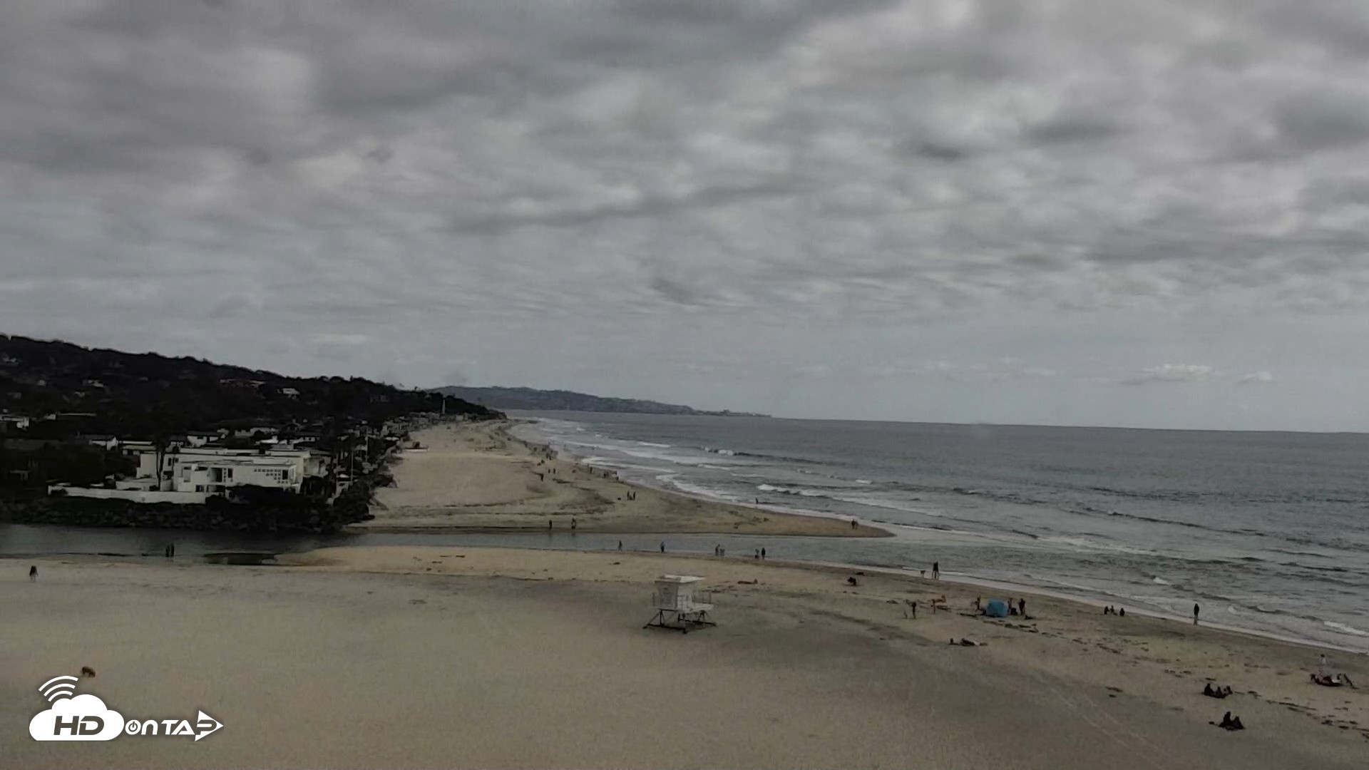 Snapshot of Del Mar Beach North Live Webcam taken May 3, 2026, 4:26pm PDT