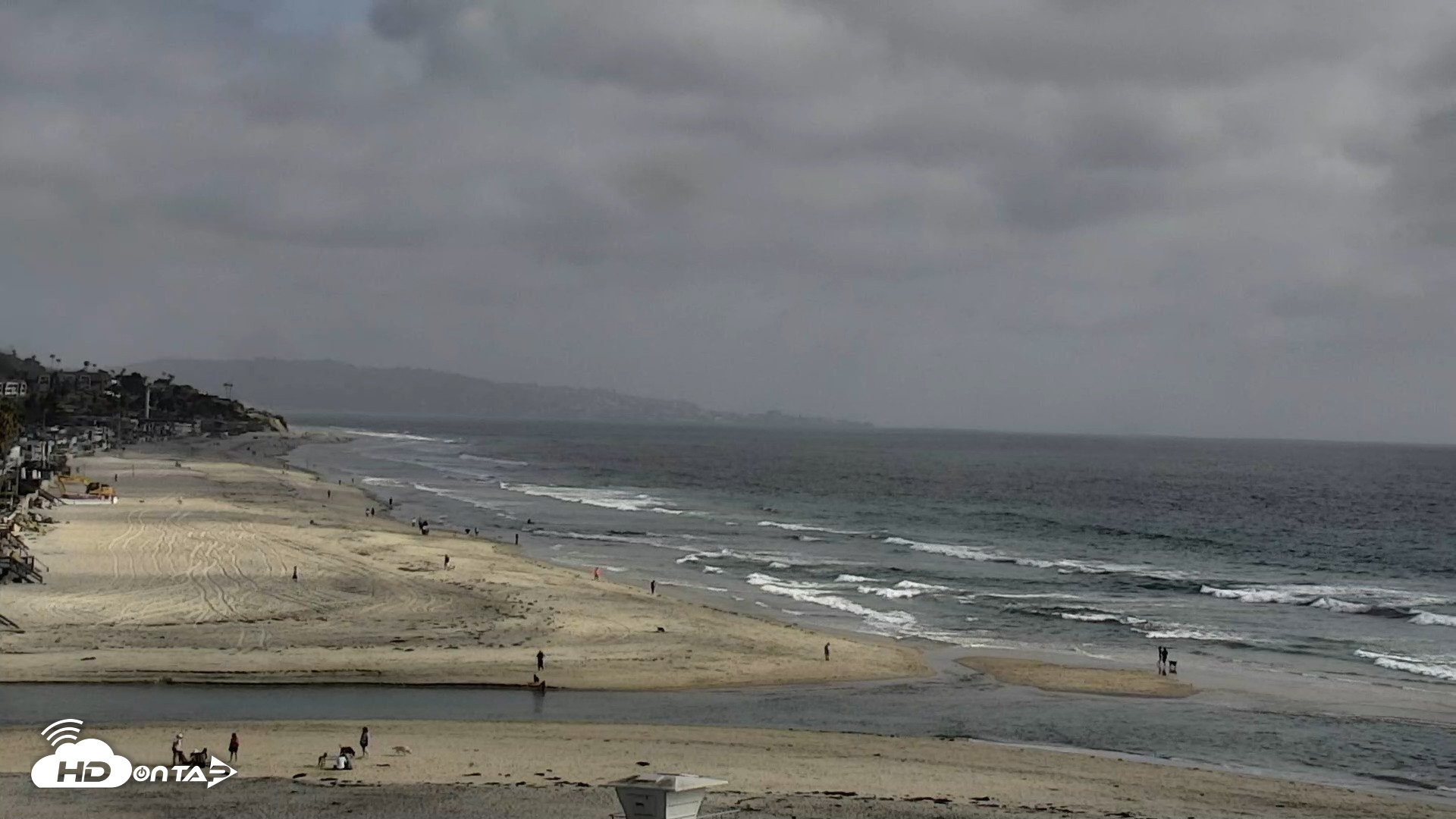 Snapshot of Del Mar Beach North Live Webcam taken Apr 30, 2026, 4:45pm PDT