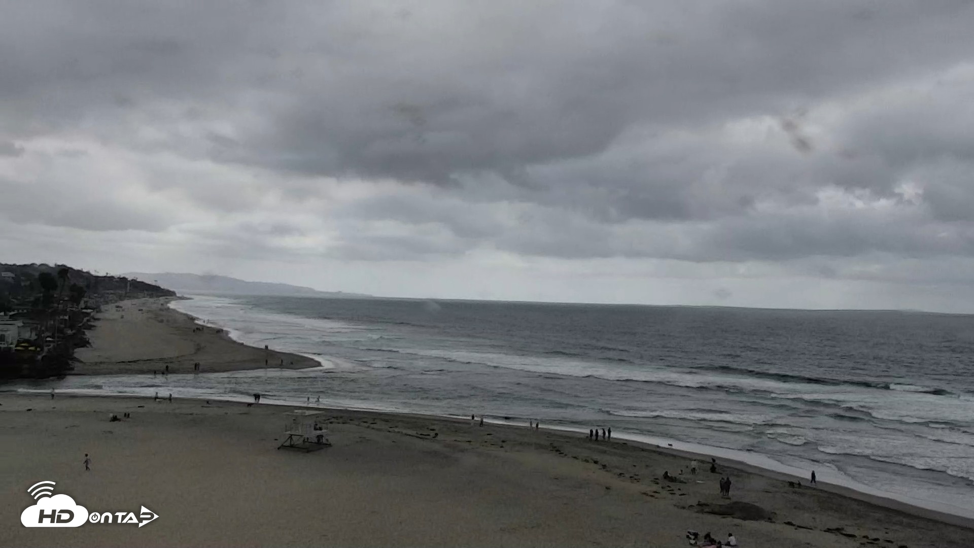 Snapshot of Del Mar Beach North Live Webcam taken May 16, 2026, 5:34pm PDT
