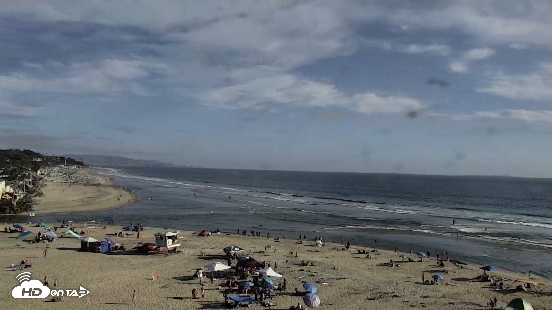 Snapshot of Del Mar Beach North Live Webcam taken Jul 4, 2026, 6:06pm PDT