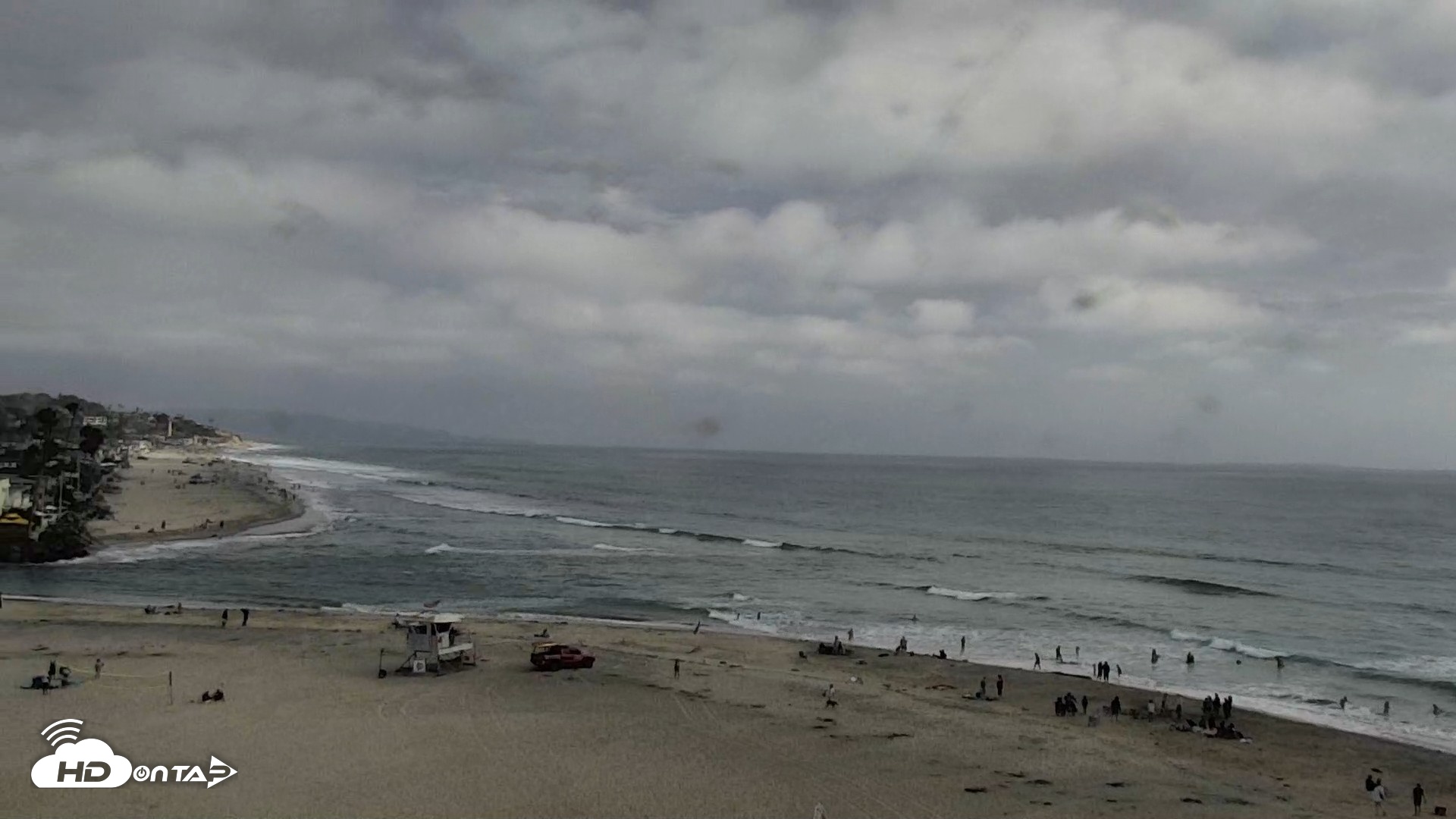 Snapshot of Del Mar Beach North Live Webcam taken Jul 12, 2026, 5:37pm PDT