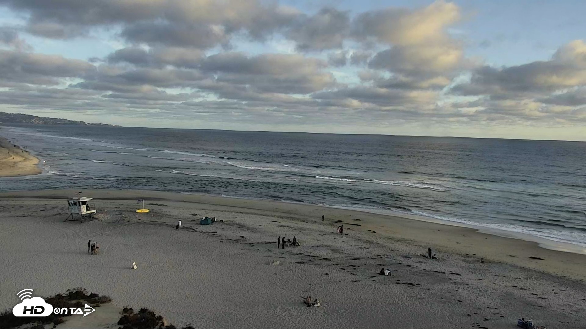 Snapshot of Del Mar Beach North Live Webcam taken Jun 21, 2026, 7:27pm PDT