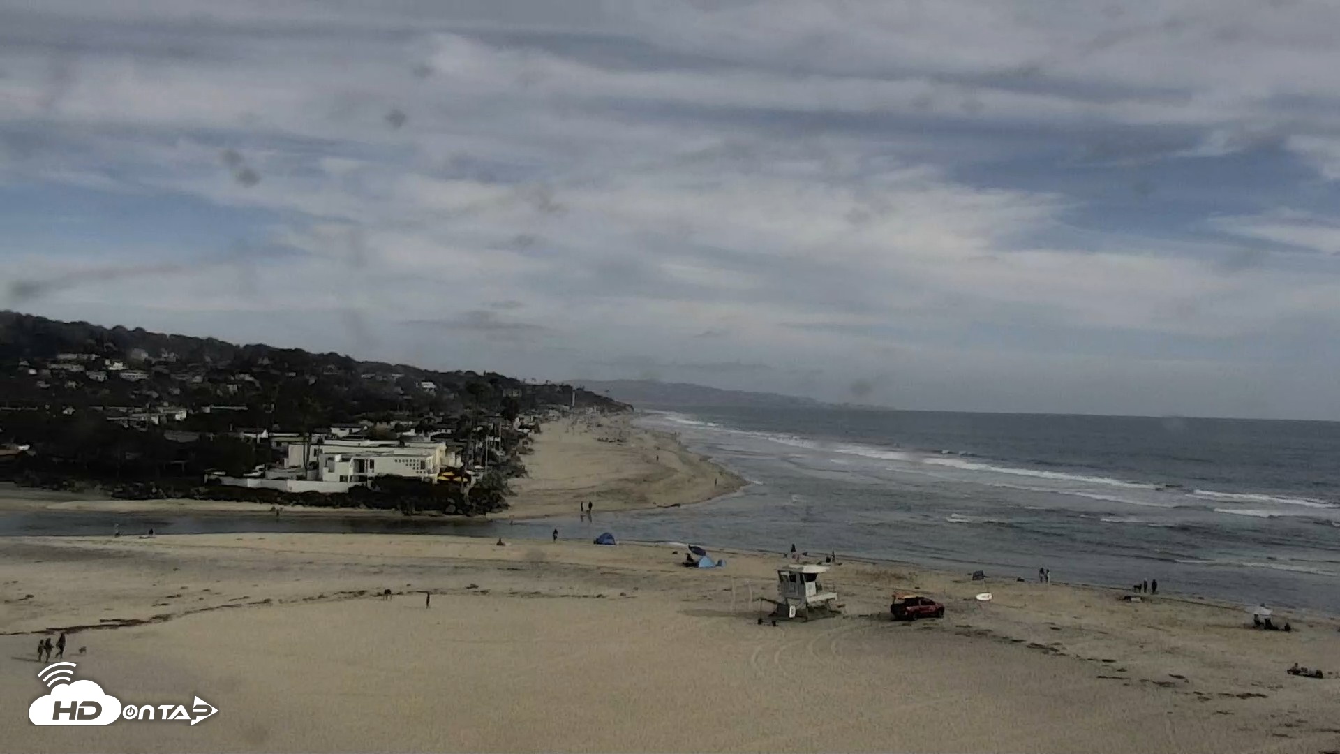Snapshot of Del Mar Beach North Live Webcam taken Jul 3, 2026, 5:45pm PDT