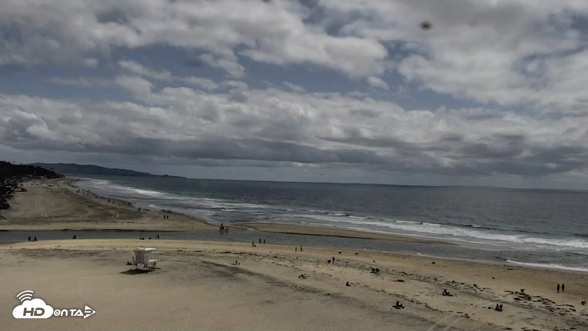 Snapshot of Del Mar Beach North Live Webcam taken Apr 26, 2026, 2:30pm PDT