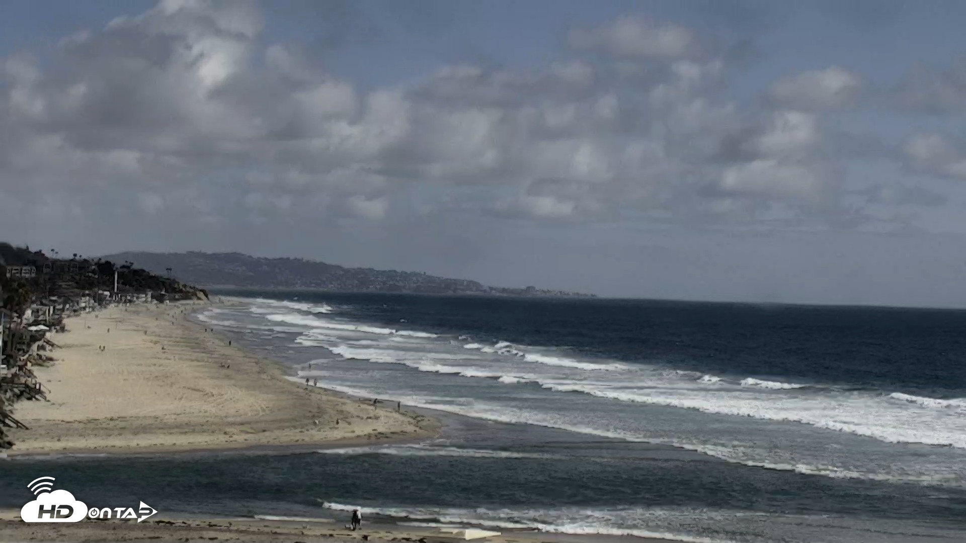 Snapshot of Del Mar Beach North Live Webcam taken May 26, 2026, 4:11pm PDT