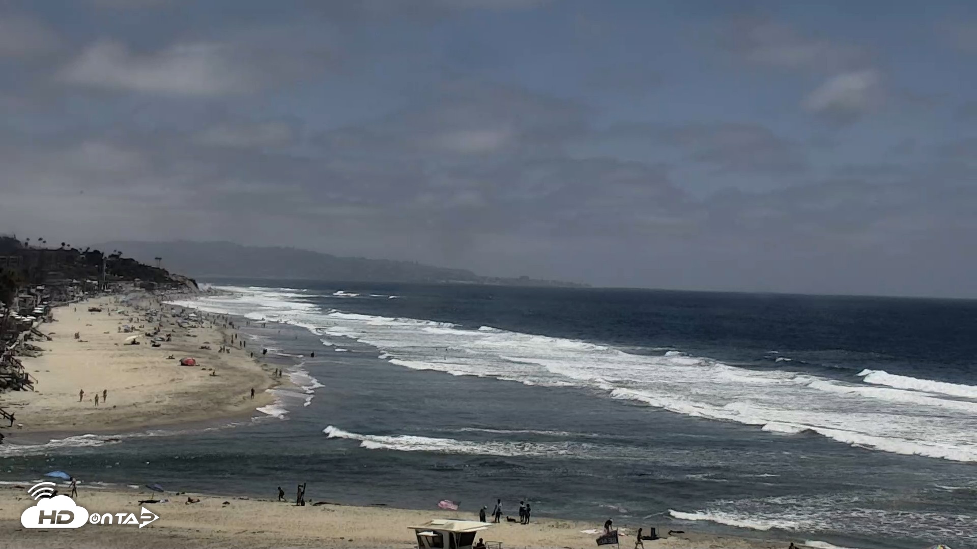Snapshot of Del Mar Beach North Live Webcam taken Jul 7, 2026, 2:07pm PDT