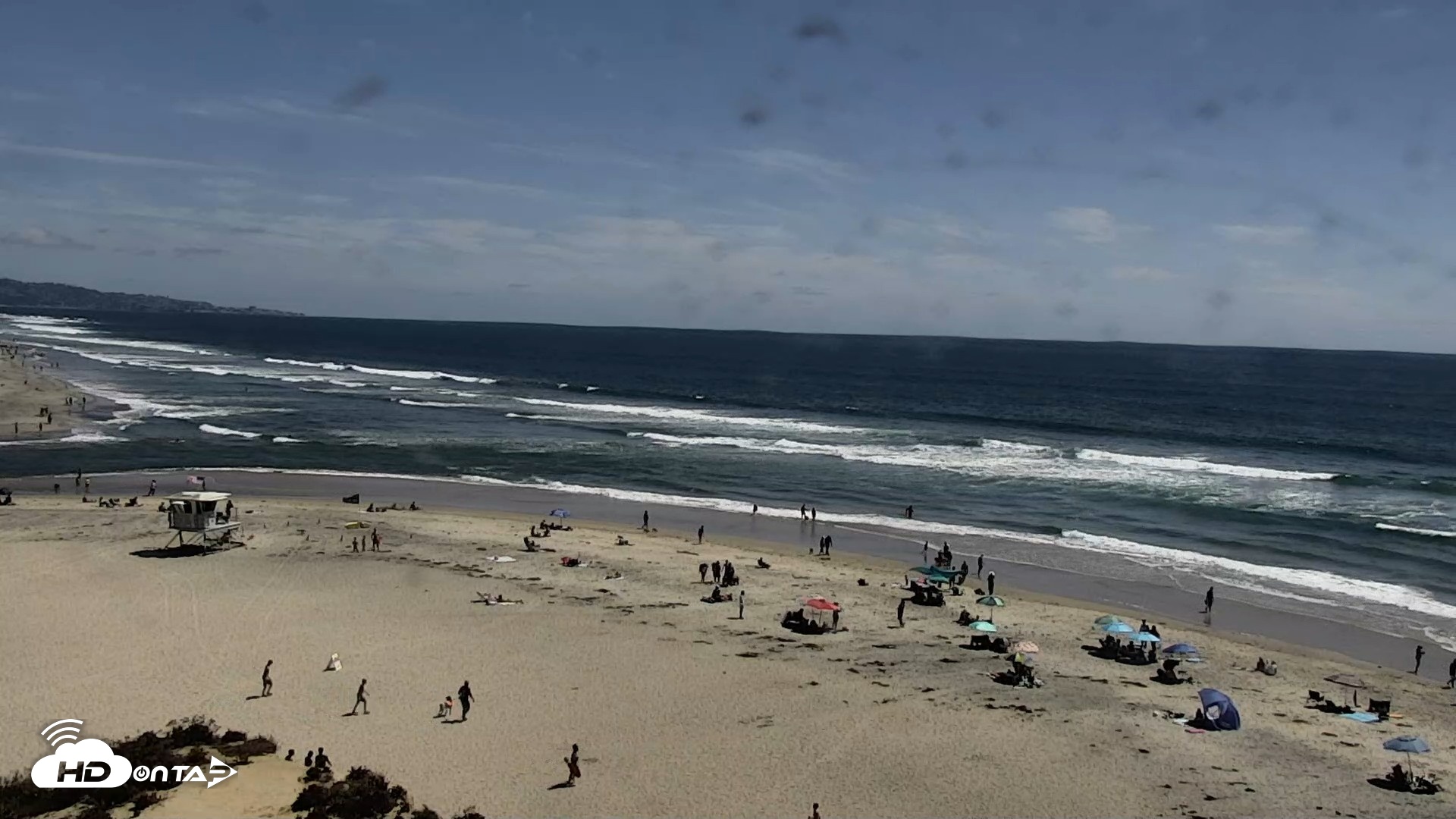Snapshot of Del Mar Beach North Live Webcam taken Jun 21, 2026, 3:06pm PDT