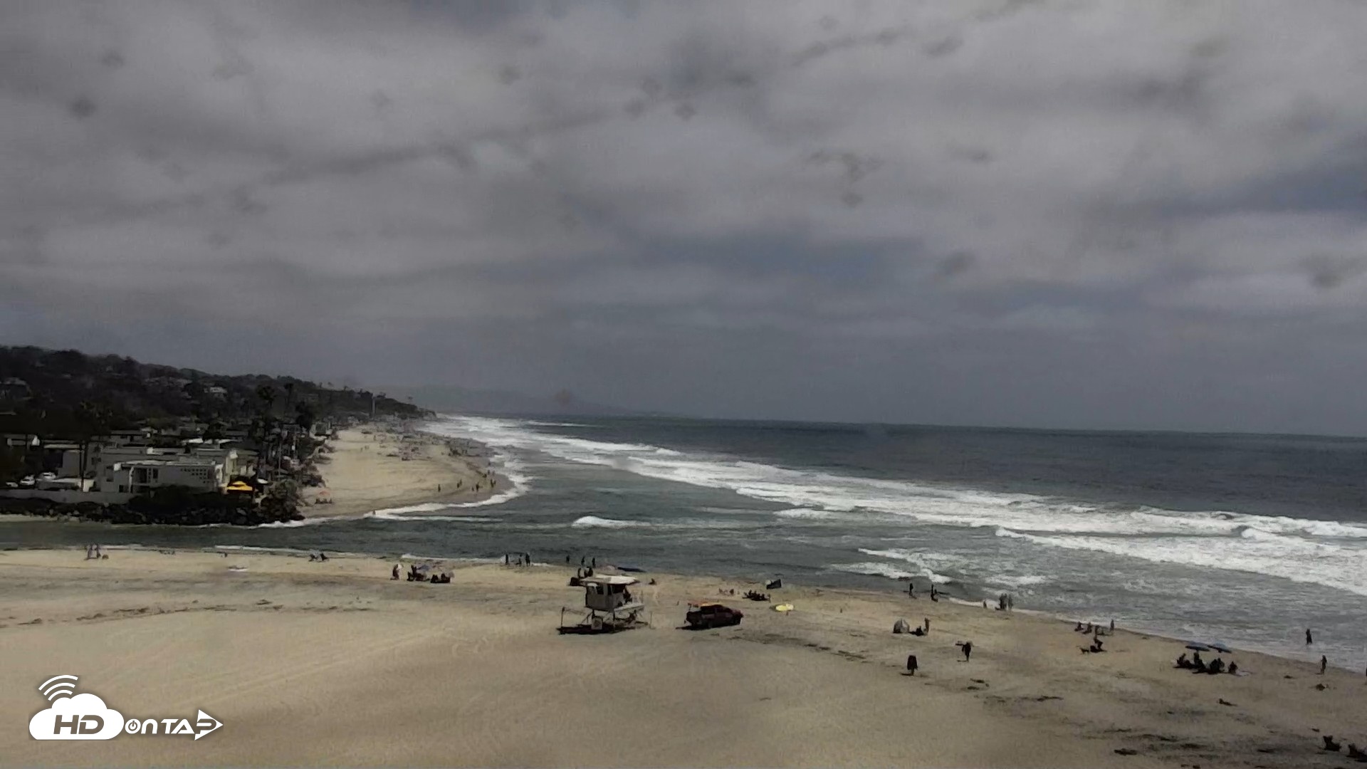 Snapshot of Del Mar Beach North Live Webcam taken Jul 8, 2026, 2:48pm PDT