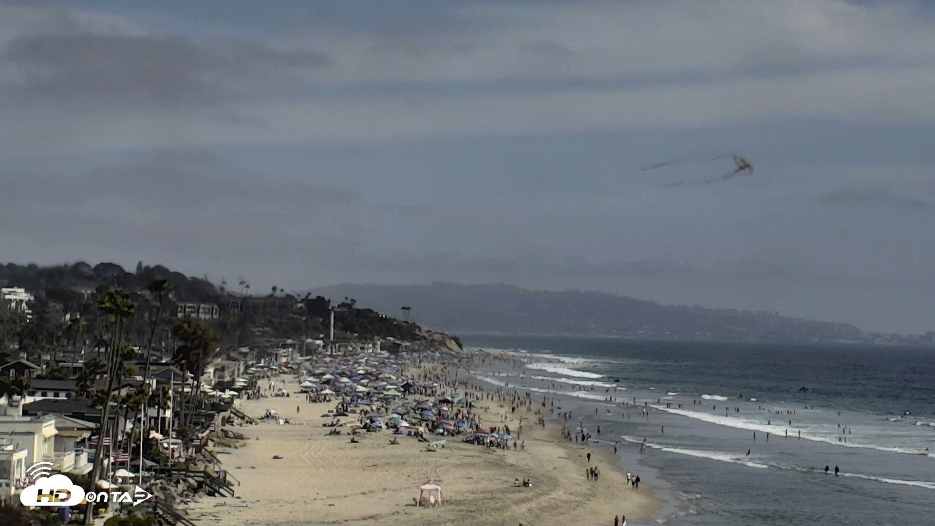 Snapshot of Del Mar Beach North Live Webcam taken Jul 4, 2026, 4:07pm PDT