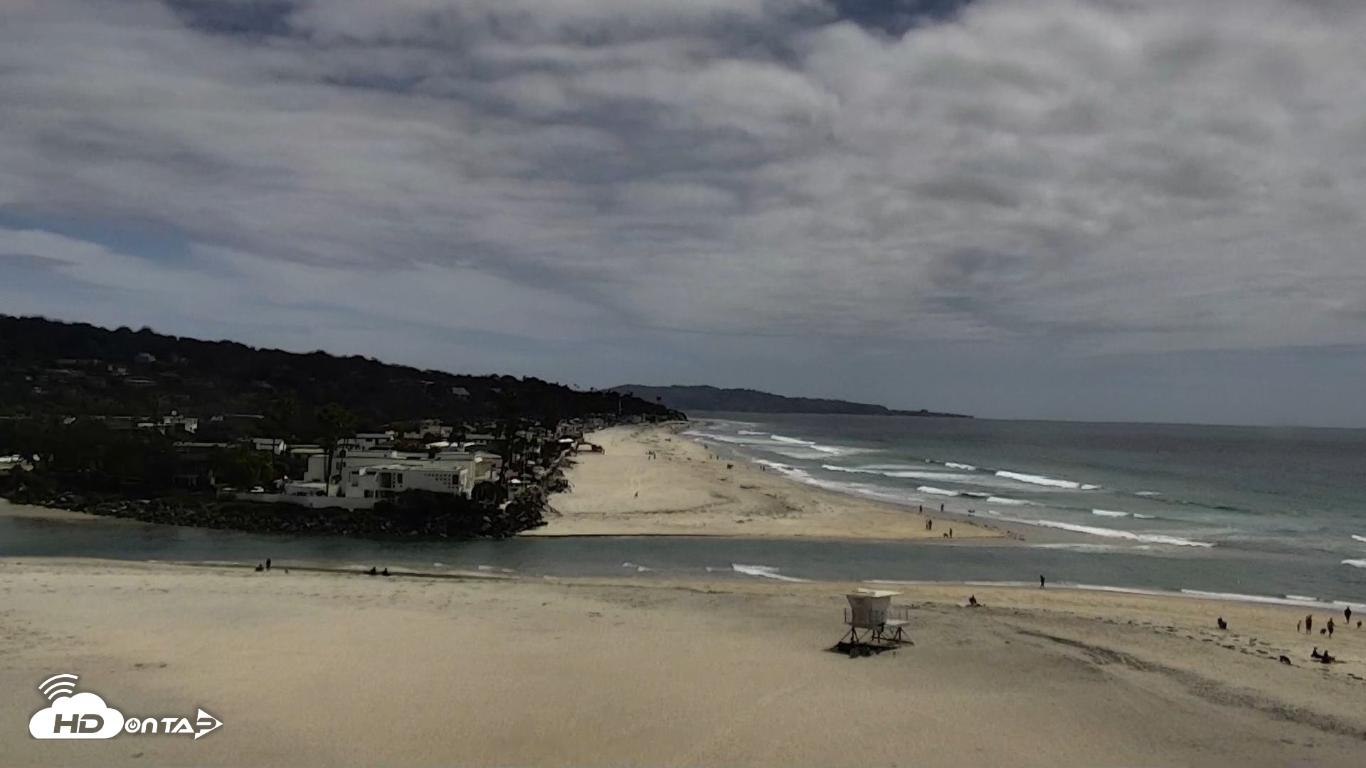 Snapshot of Del Mar Beach North Live Webcam taken Apr 21, 2026, 1:57pm PDT