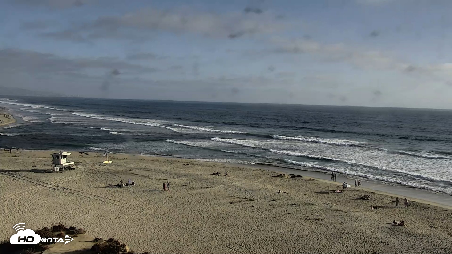Snapshot of Del Mar Beach North Live Webcam taken Jul 9, 2026, 6:32pm PDT
