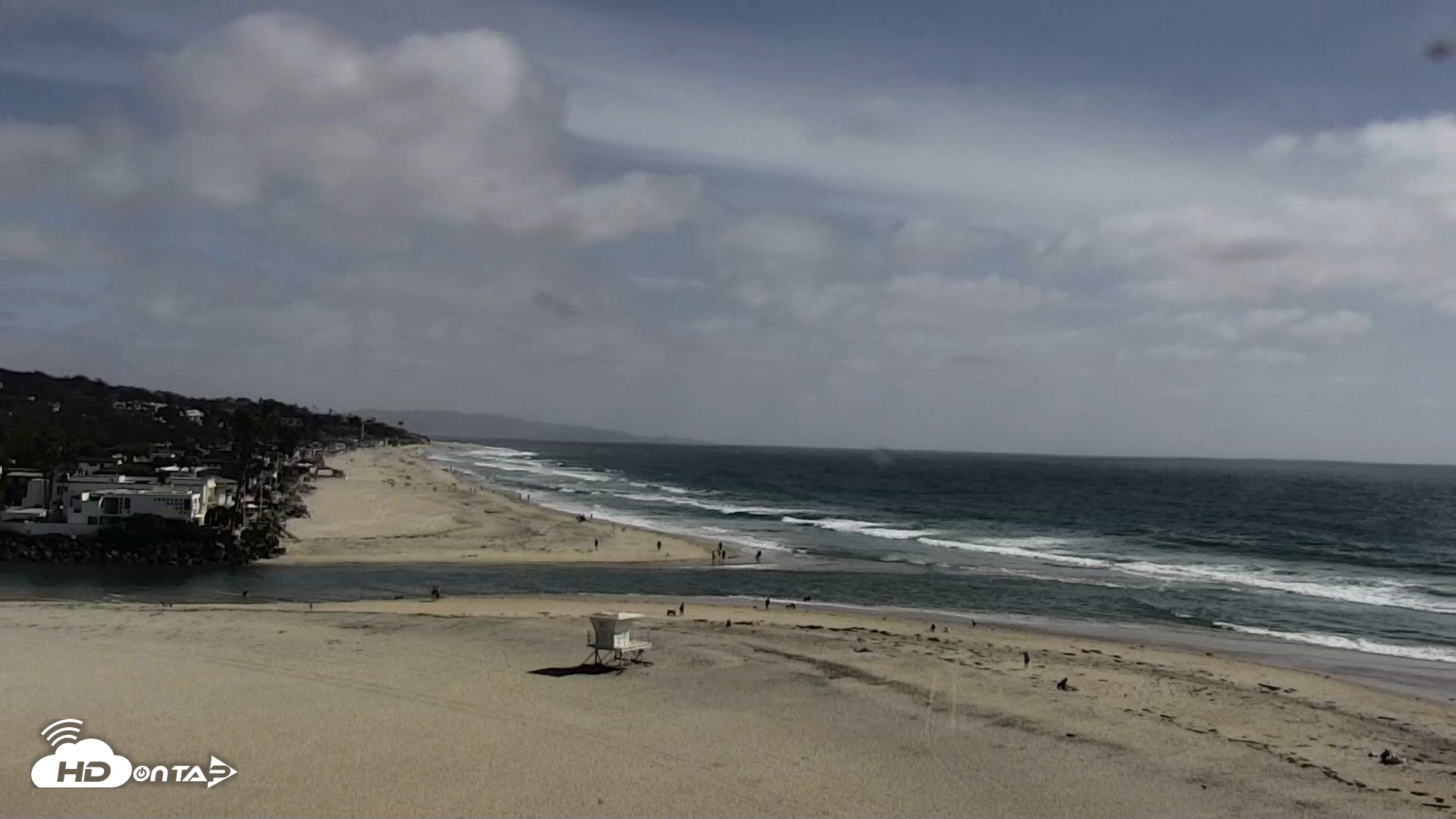 Snapshot of Del Mar Beach North Live Webcam taken Apr 24, 2026, 3:55pm PDT