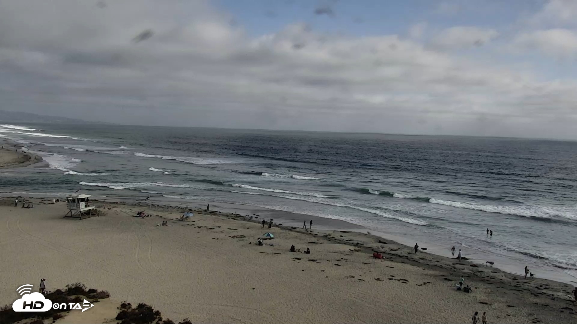 Snapshot of Del Mar Beach North Live Webcam taken Jun 10, 2026, 5:39pm PDT