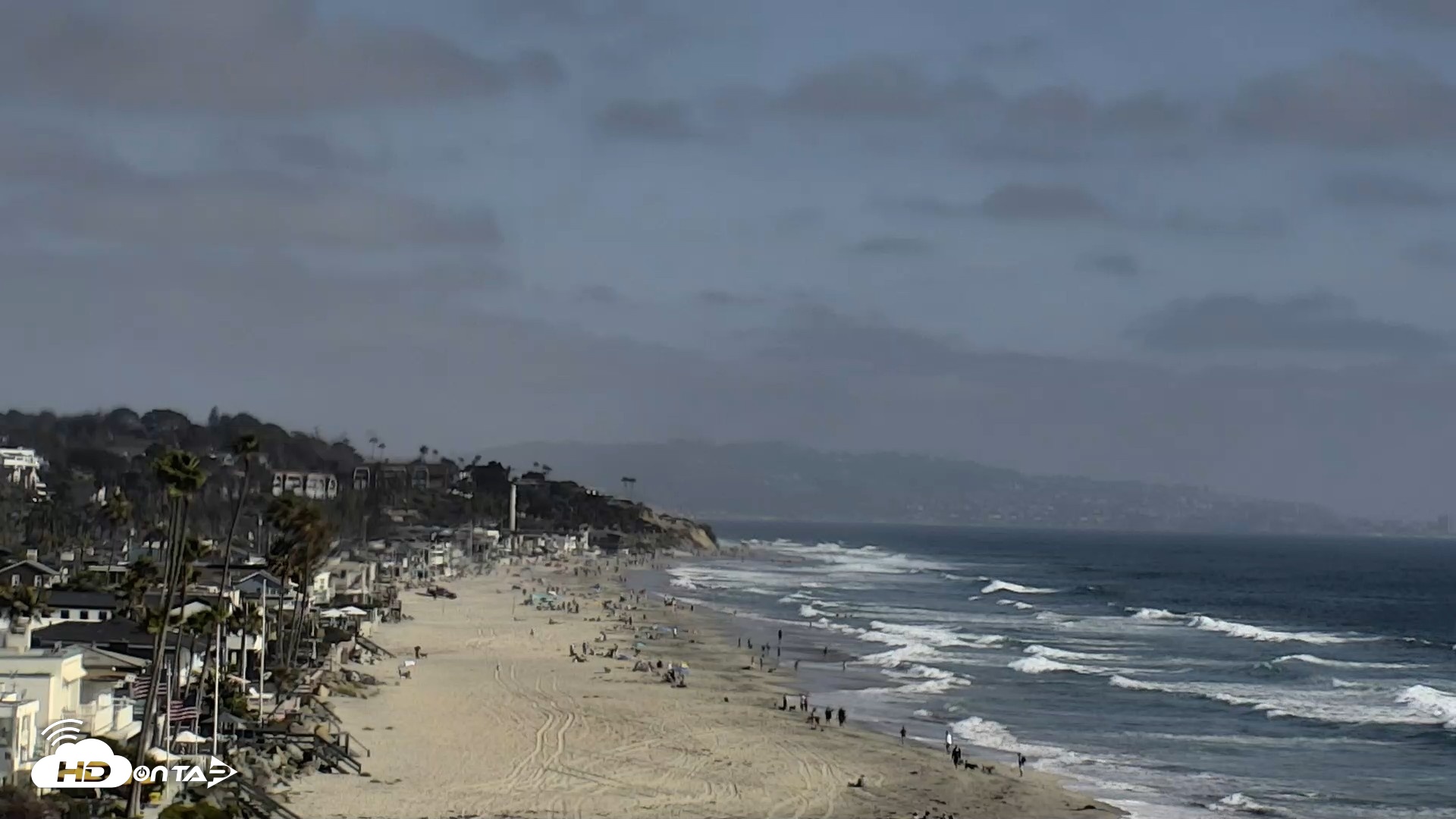 Snapshot of Del Mar Beach North Live Webcam taken Jun 9, 2026, 4:58pm PDT