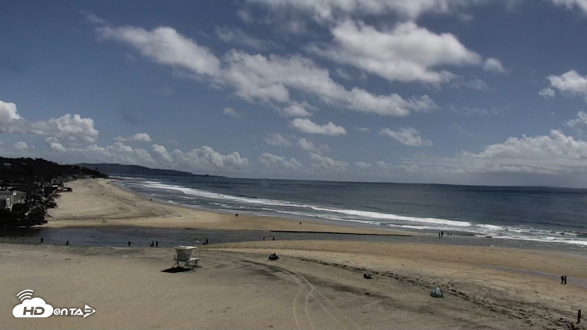 Snapshot of Del Mar Beach North Live Webcam taken Apr 13, 2026, 2:34pm PDT