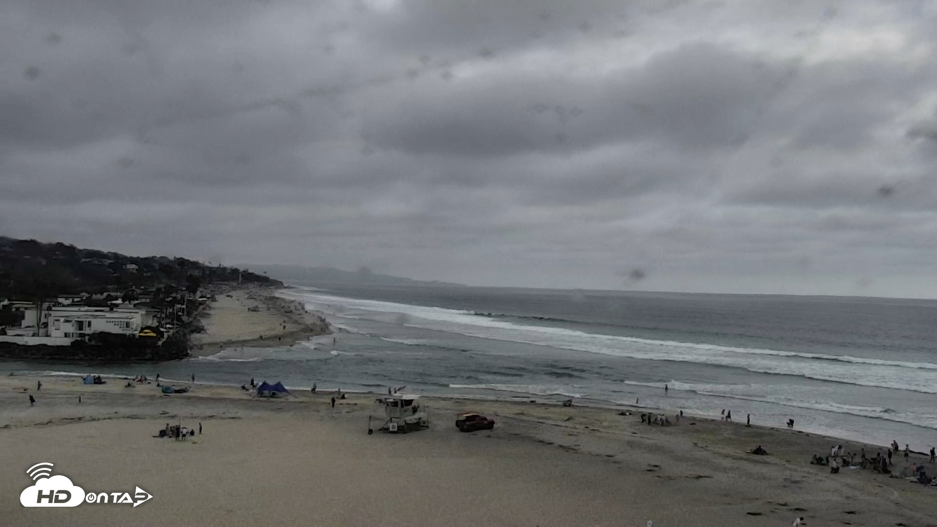 Snapshot of Del Mar Beach North Live Webcam taken Jul 12, 2026, 4:41pm PDT