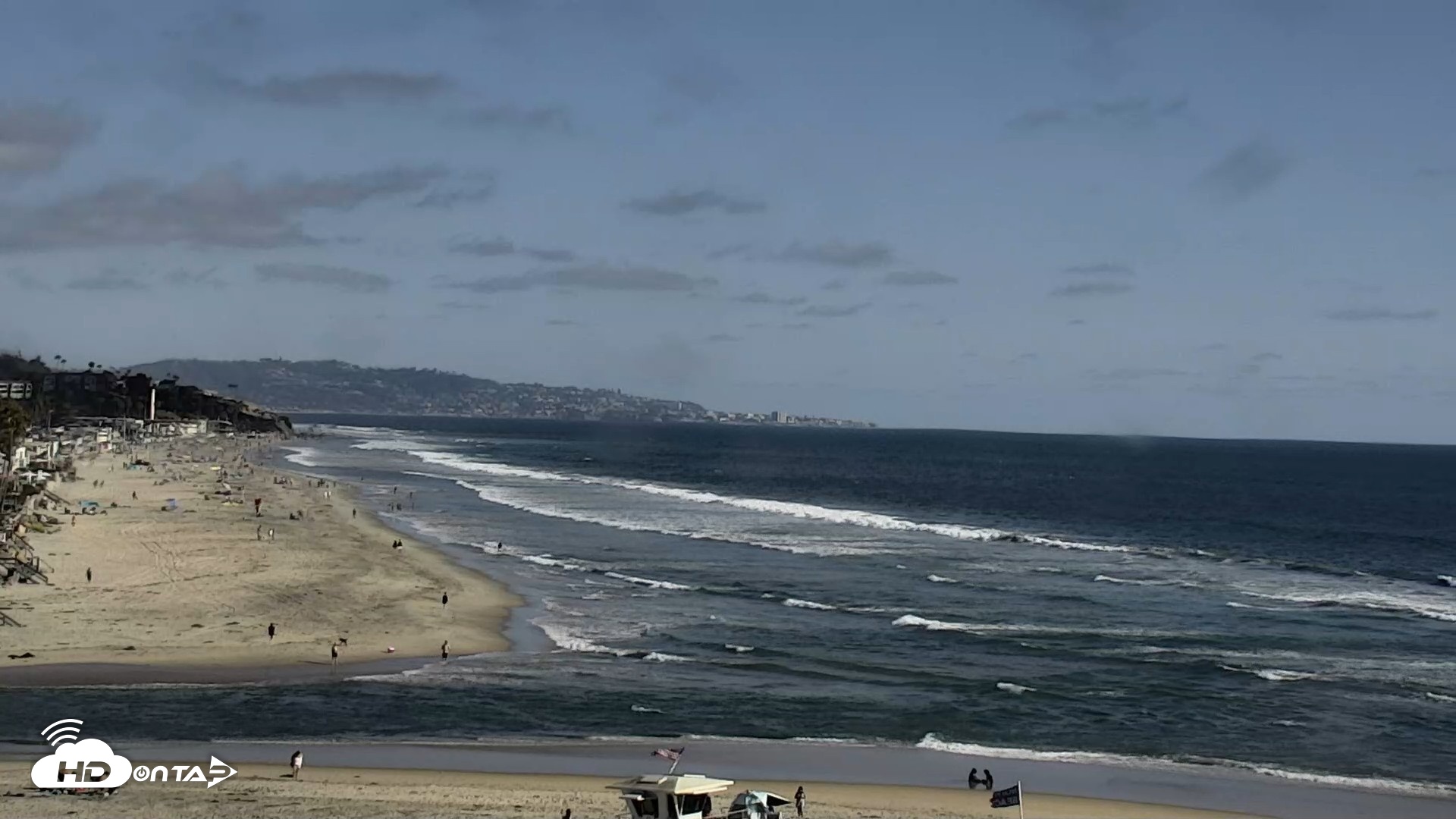 Snapshot of Del Mar Beach North Live Webcam taken Jun 20, 2026, 5:39pm PDT