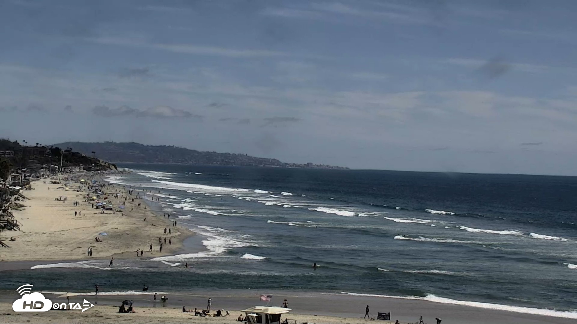 Snapshot of Del Mar Beach North Live Webcam taken Jun 21, 2026, 3:05pm PDT