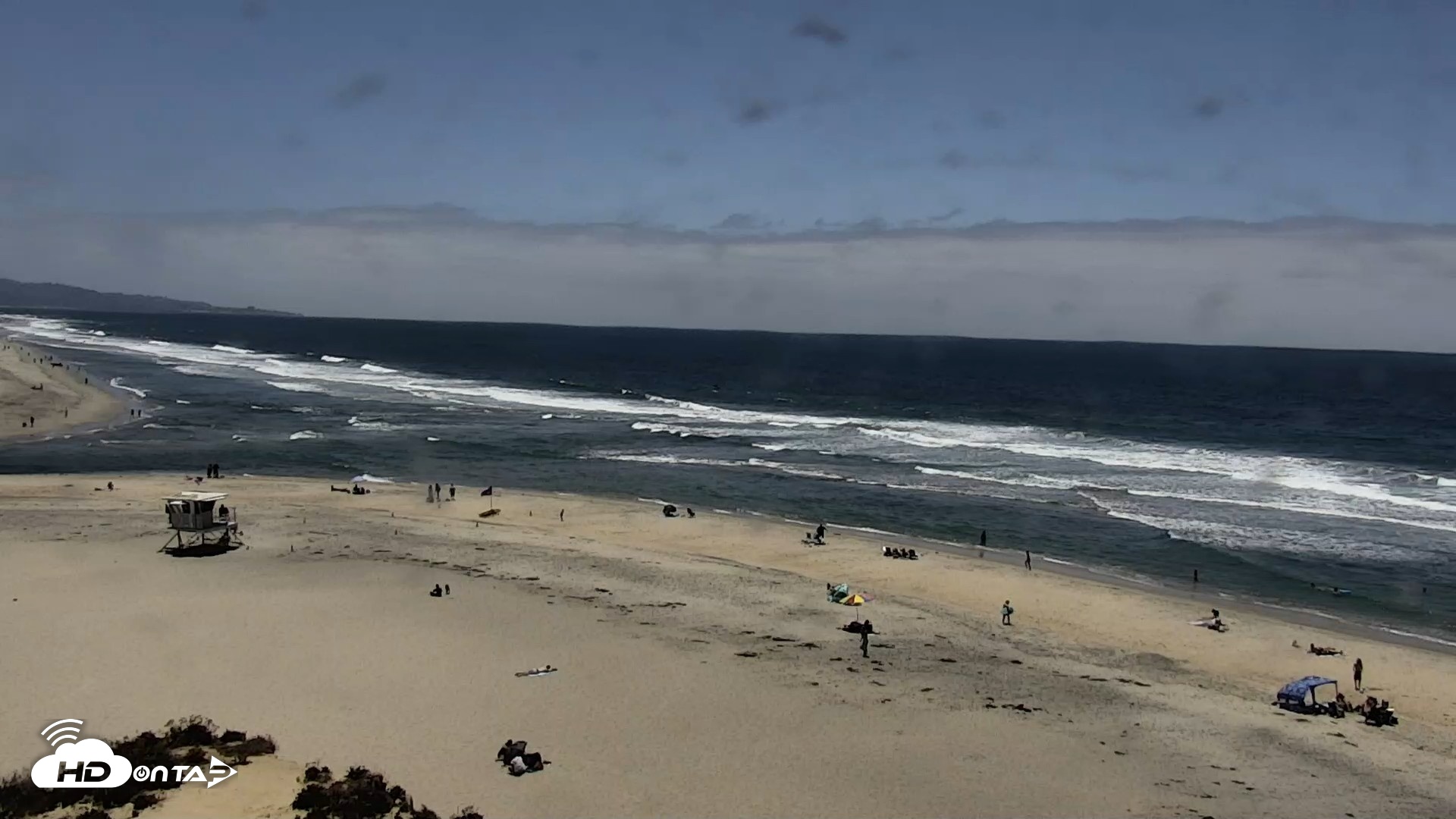 Snapshot of Del Mar Beach North Live Webcam taken Jun 28, 2026, 12:39pm PDT