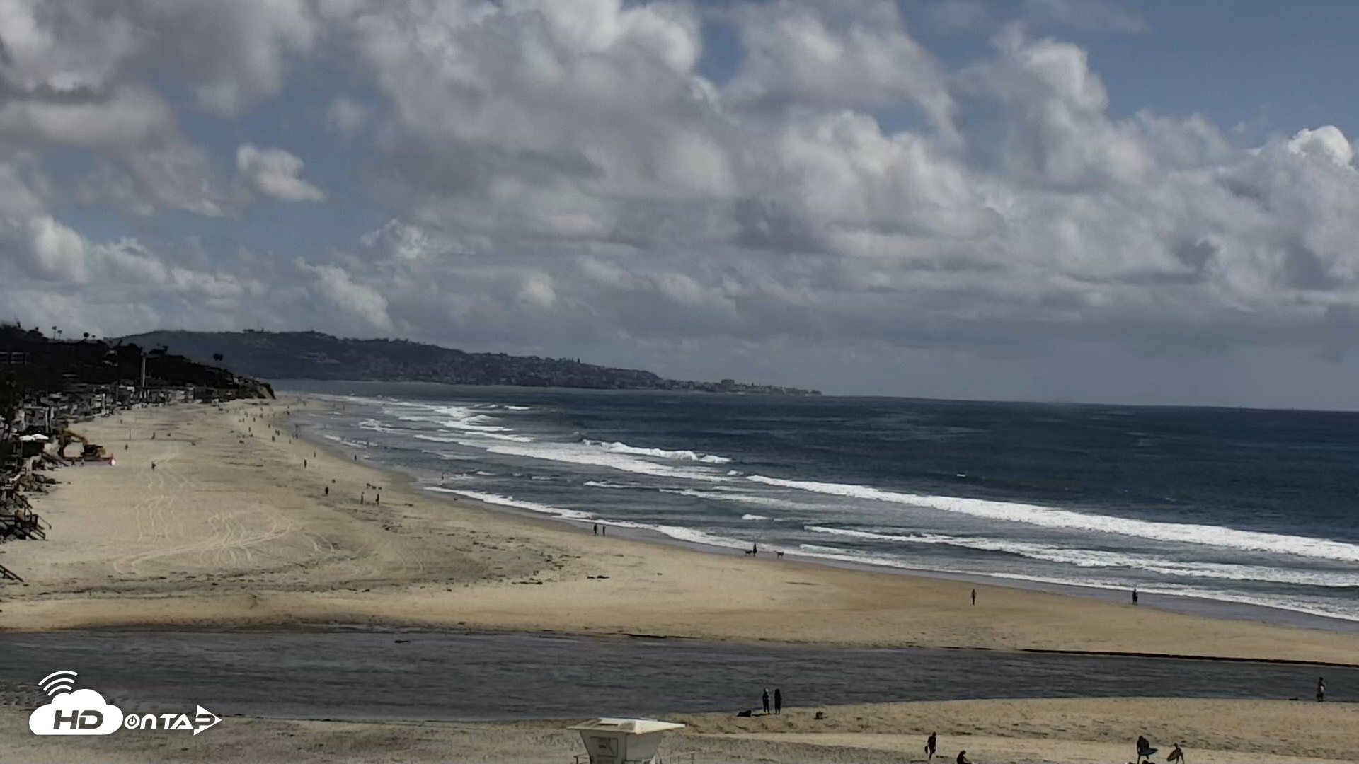 Snapshot of Del Mar Beach North Live Webcam taken Apr 13, 2026, 3:23pm PDT