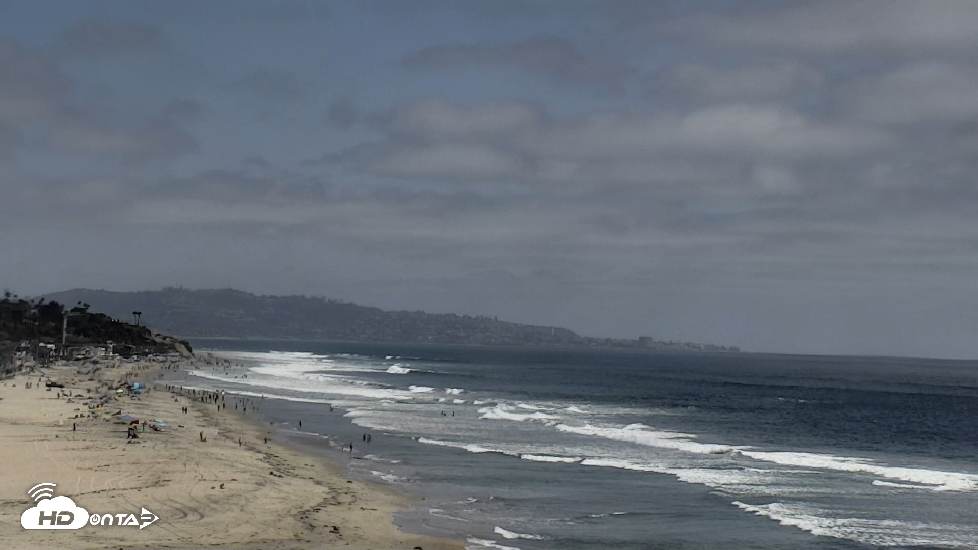 Snapshot of Del Mar Beach North Live Webcam taken Jun 17, 2026, 2:49pm PDT